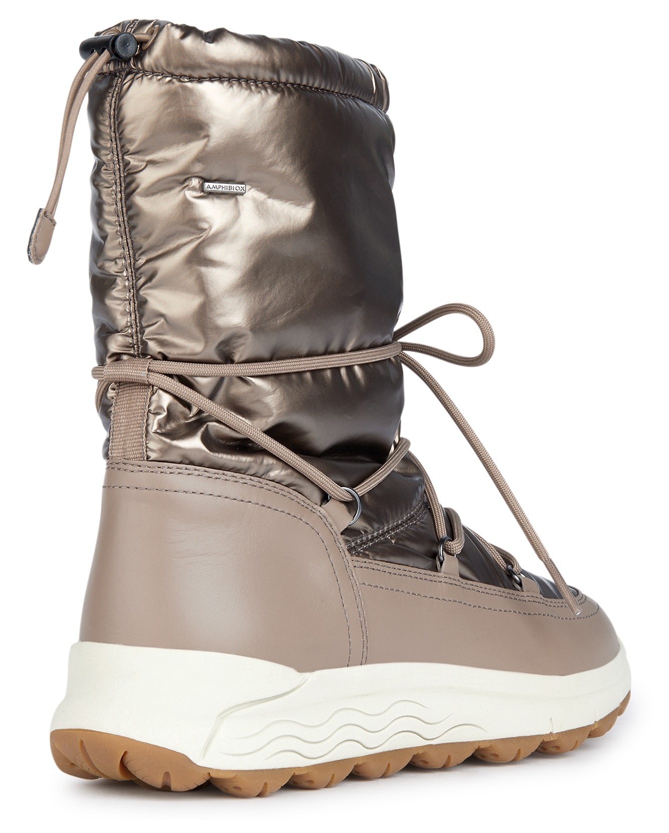 Geox Winterboots »D SPHERICA 4X4 B ABX«, Schnee, Winter, Keilabsatz, Schnürschuh mit TEX-Ausstattung