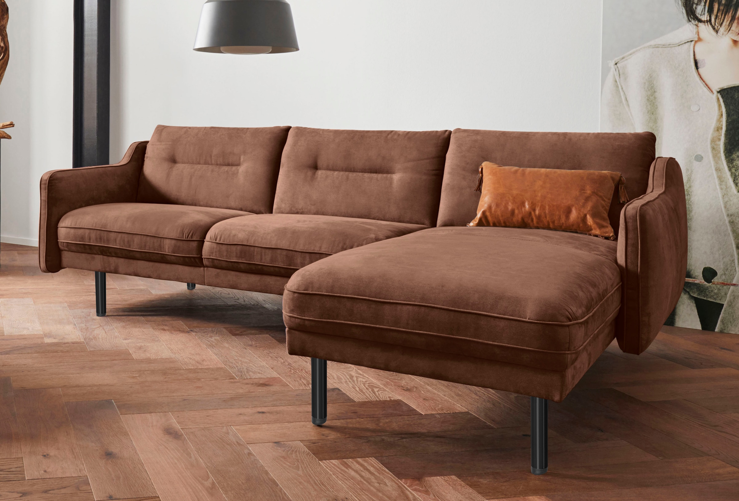 andas Ecksofa »Nordfyn L-Form«, edles Design in 3 Bezugsqualitäten, Design by Morten Georgsen
