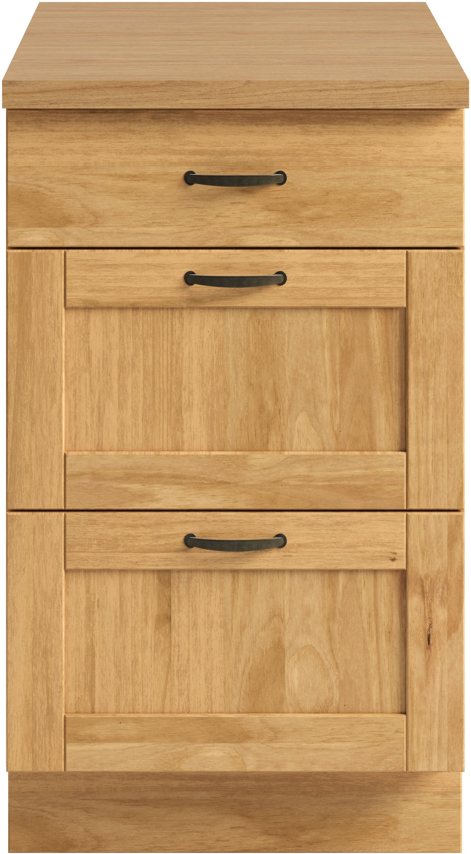 Home affaire Unterschrank "Teramo" Breite 50 cm, mit 3 Schubkästen