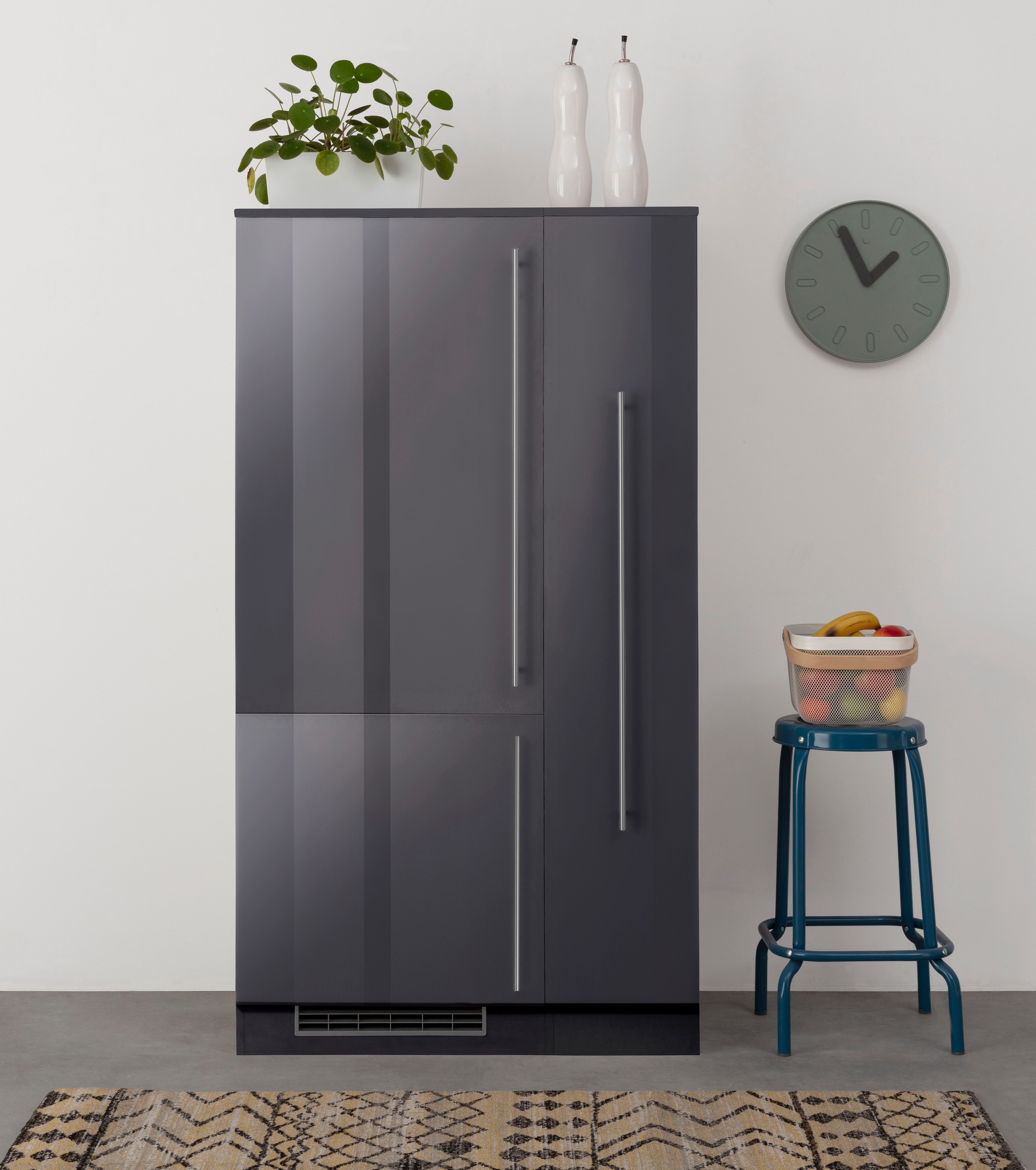 wiho Küchen Küche "Chicago" wahlweise mit E-Geräten, Breite 90 cm