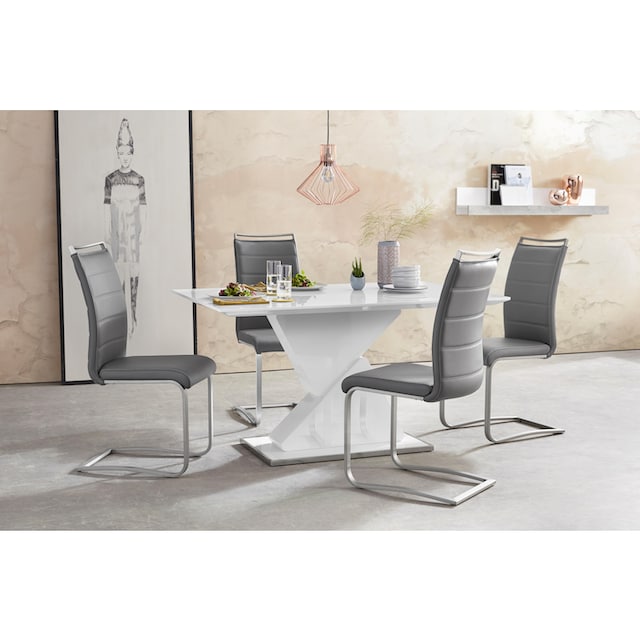 MCA furniture Freischwinger »Pescara«, (Set), 2 St., Kunstleder, Stuhl  belastbar bis 120 Kg online shoppen | Jelmoli-Versand