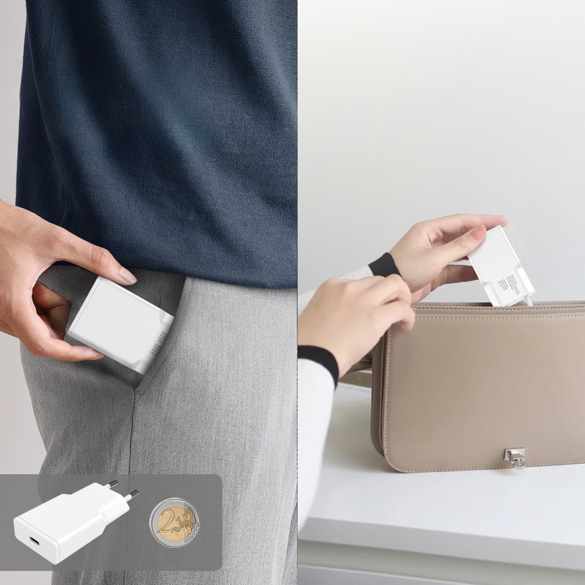 4smarts Schnelllade-Gerät »PDPlug Slim 25W GaN 1x USB-C«