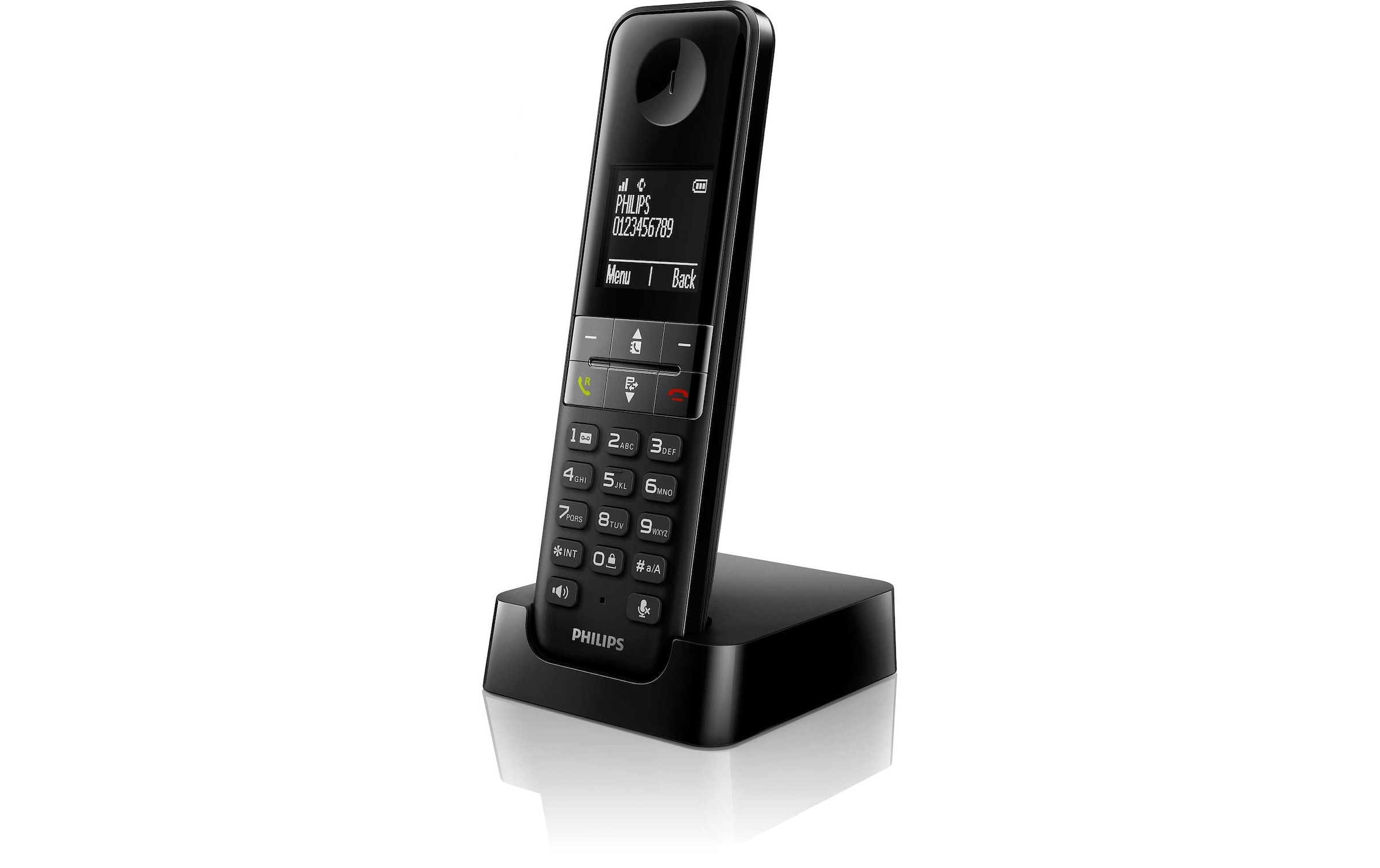 Schnurloses DECT-Telefon »D4701B Schwarz«