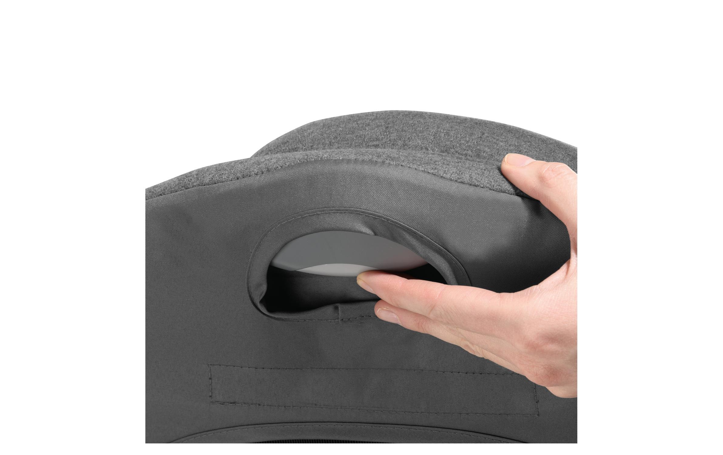 Hauck Hochstuhlaufsatz »Alpha Bouncer Premium Dark Grey« bis