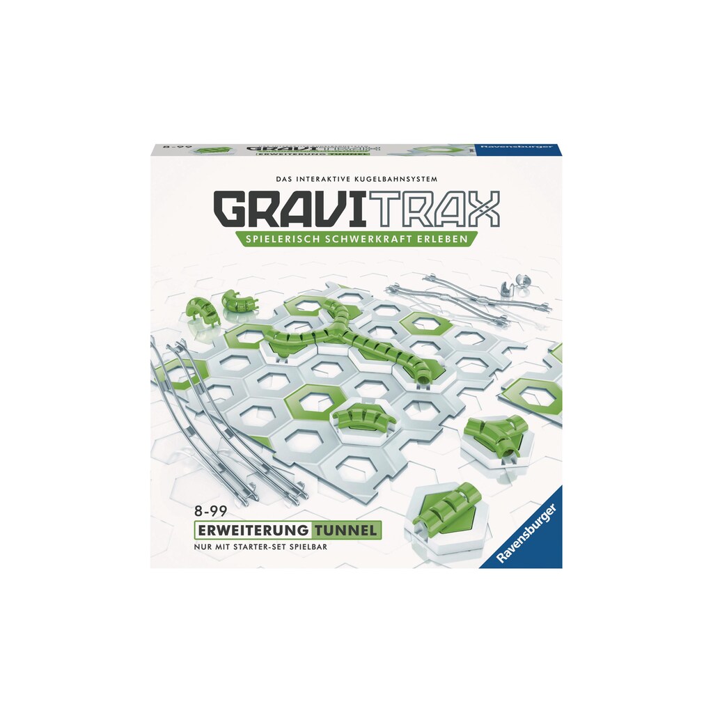 Ravensburger Kugelbahn »GraviTrax® Tunnel«, (Set)