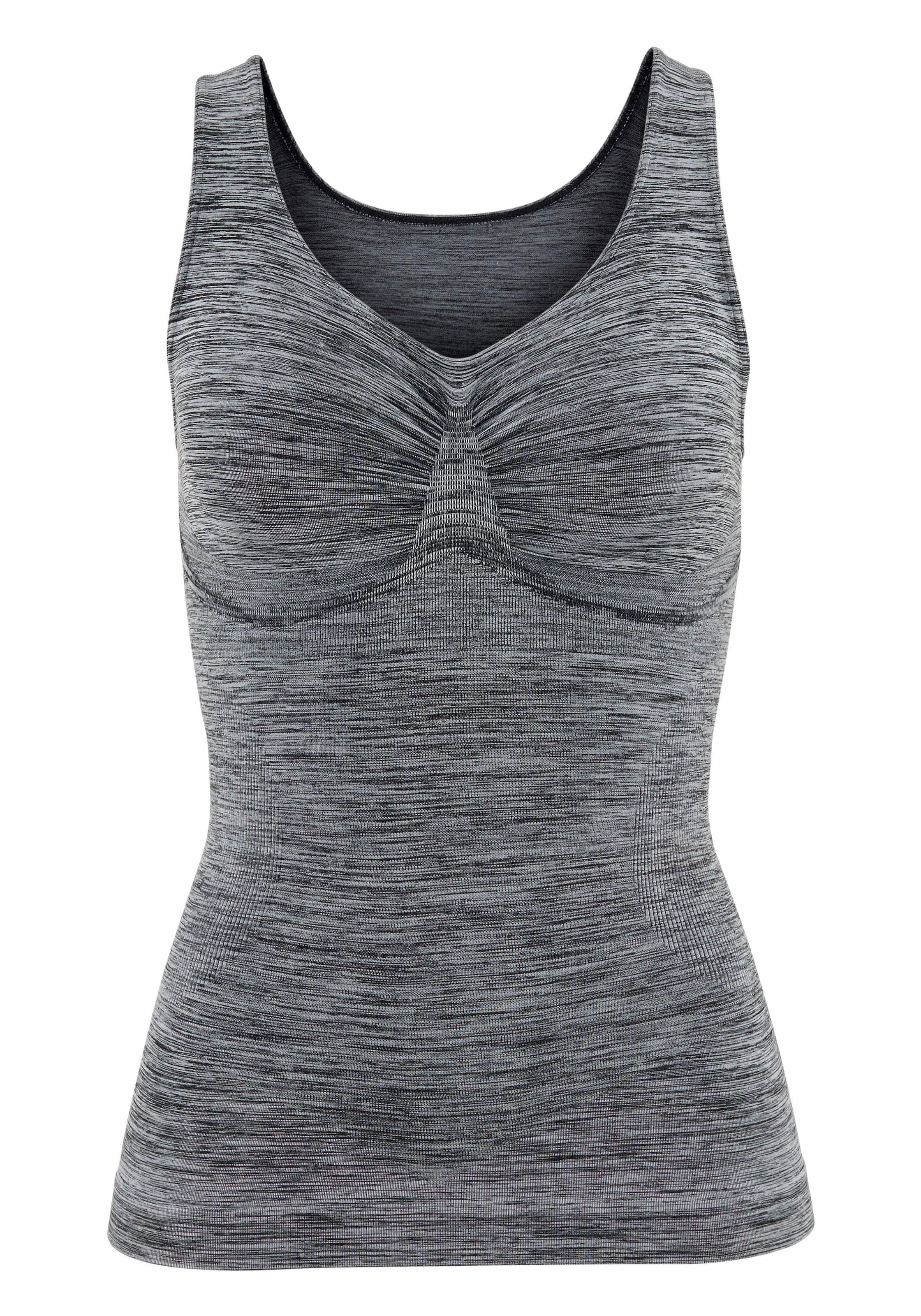 LASCANA Shapingtop, ohne Bügel SEAMLESS mit eingestrickter Stützzone im Brustbereich