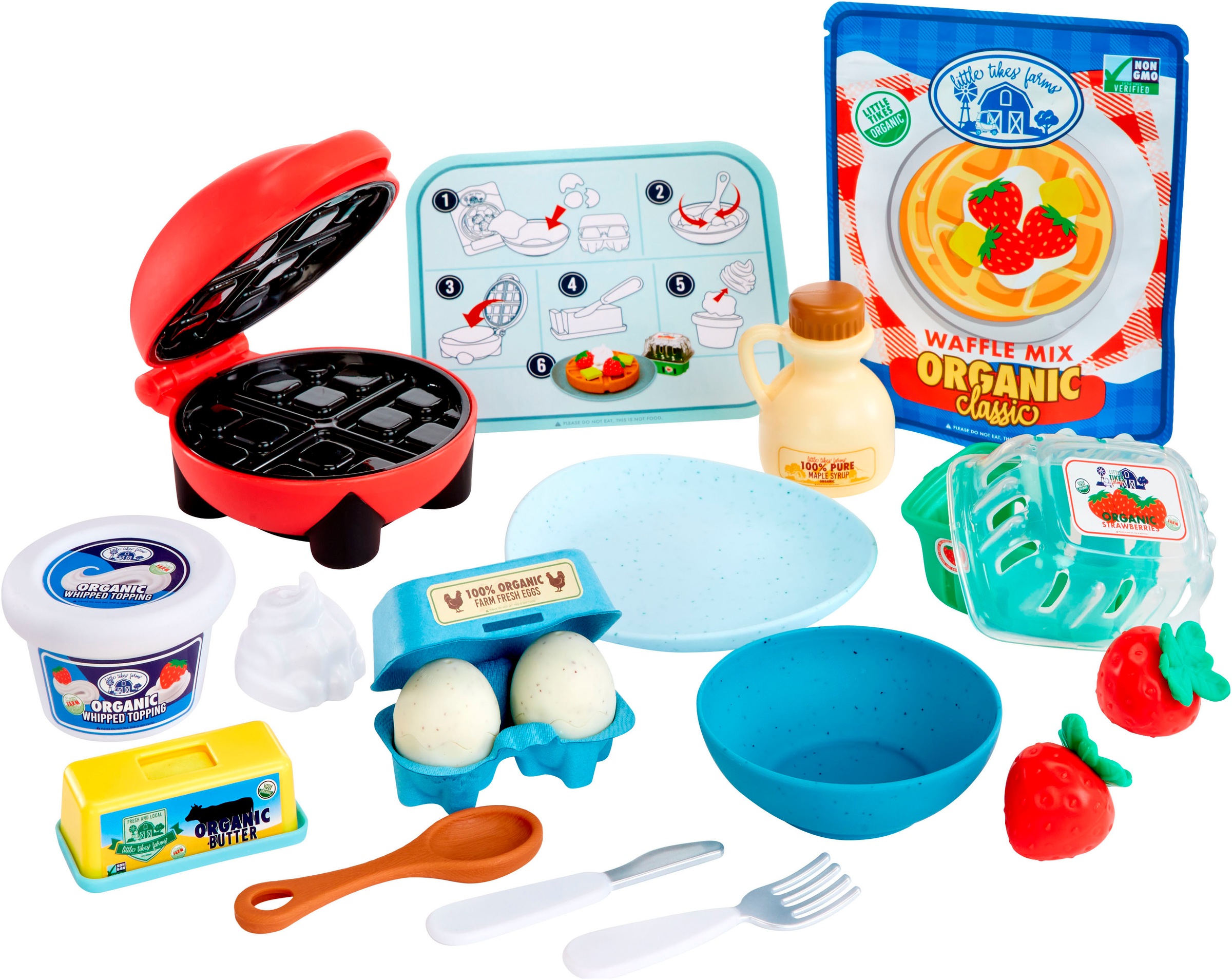 Little Tikes Spiellebensmittel "Creative Chefs Waffles Kit"