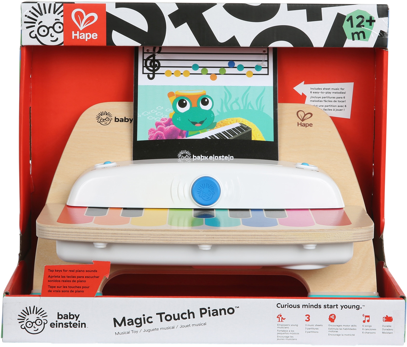 Baby Einstein Spielzeug-Musikinstrument »Touch-Klavier«, mit interaktiver Elektronik-Tastatur