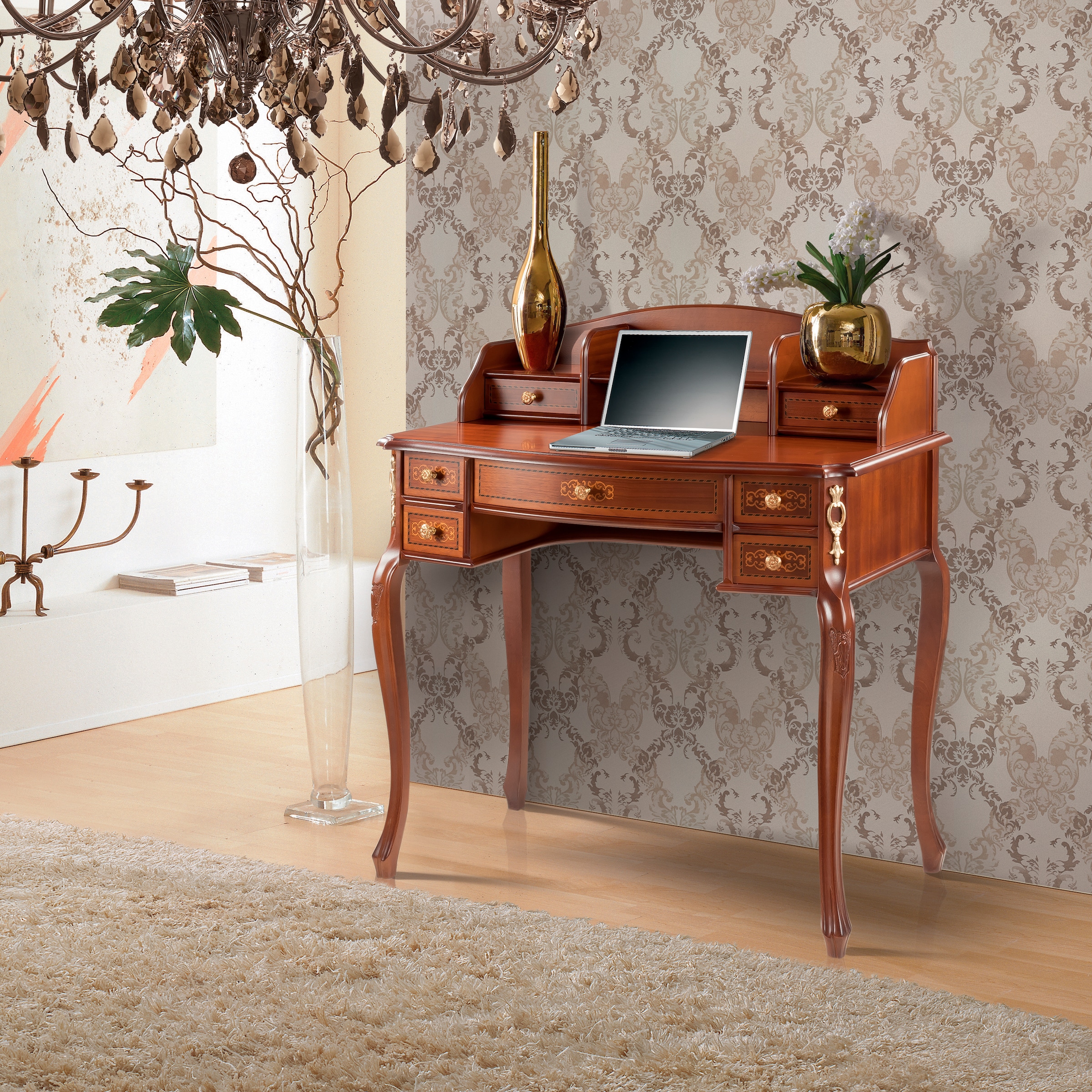Home affaire Schreibtisch »Visconte«, Breite 87 cm