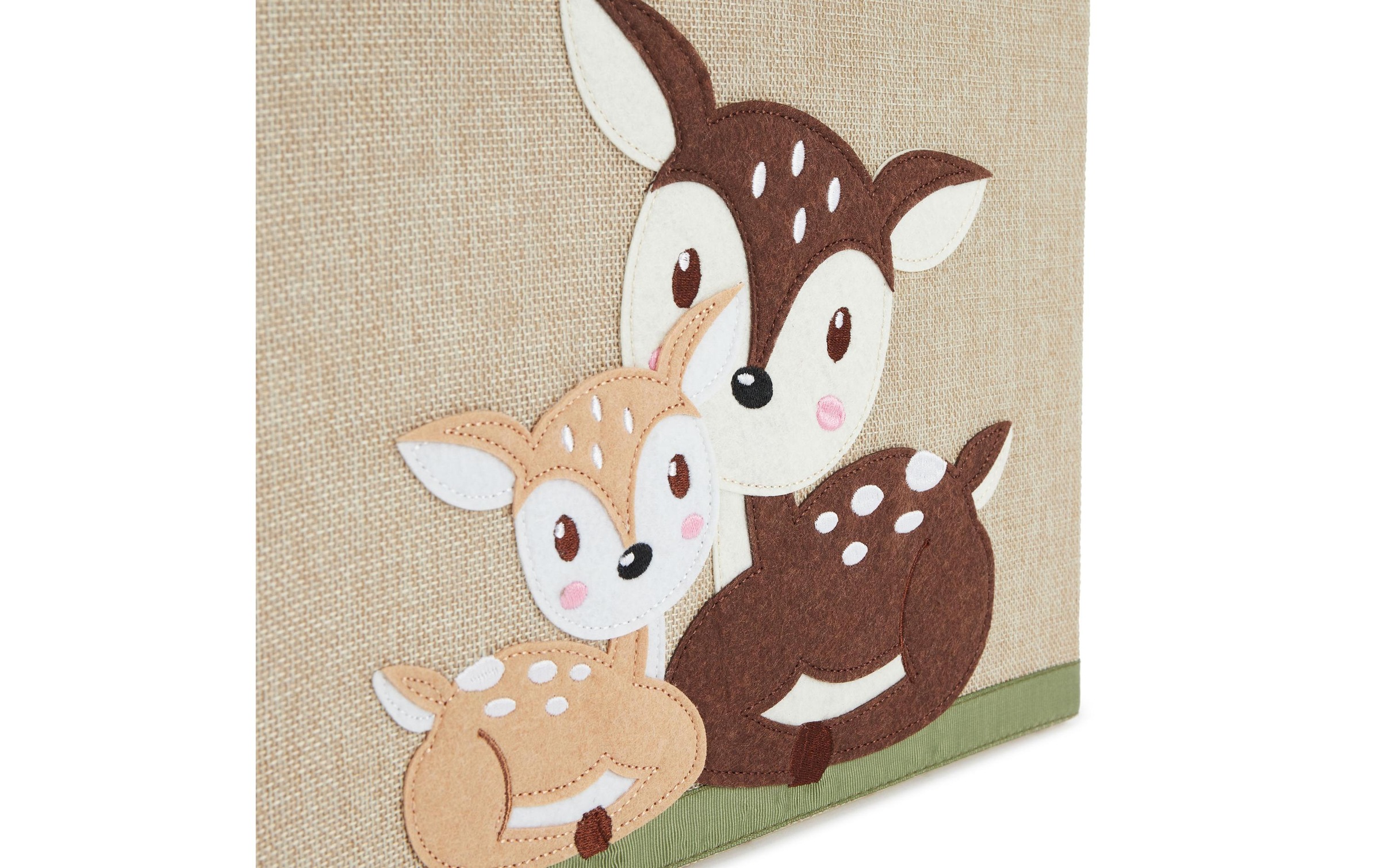 BIECO Aufbewahrungsbox »Rehe liegend 32«