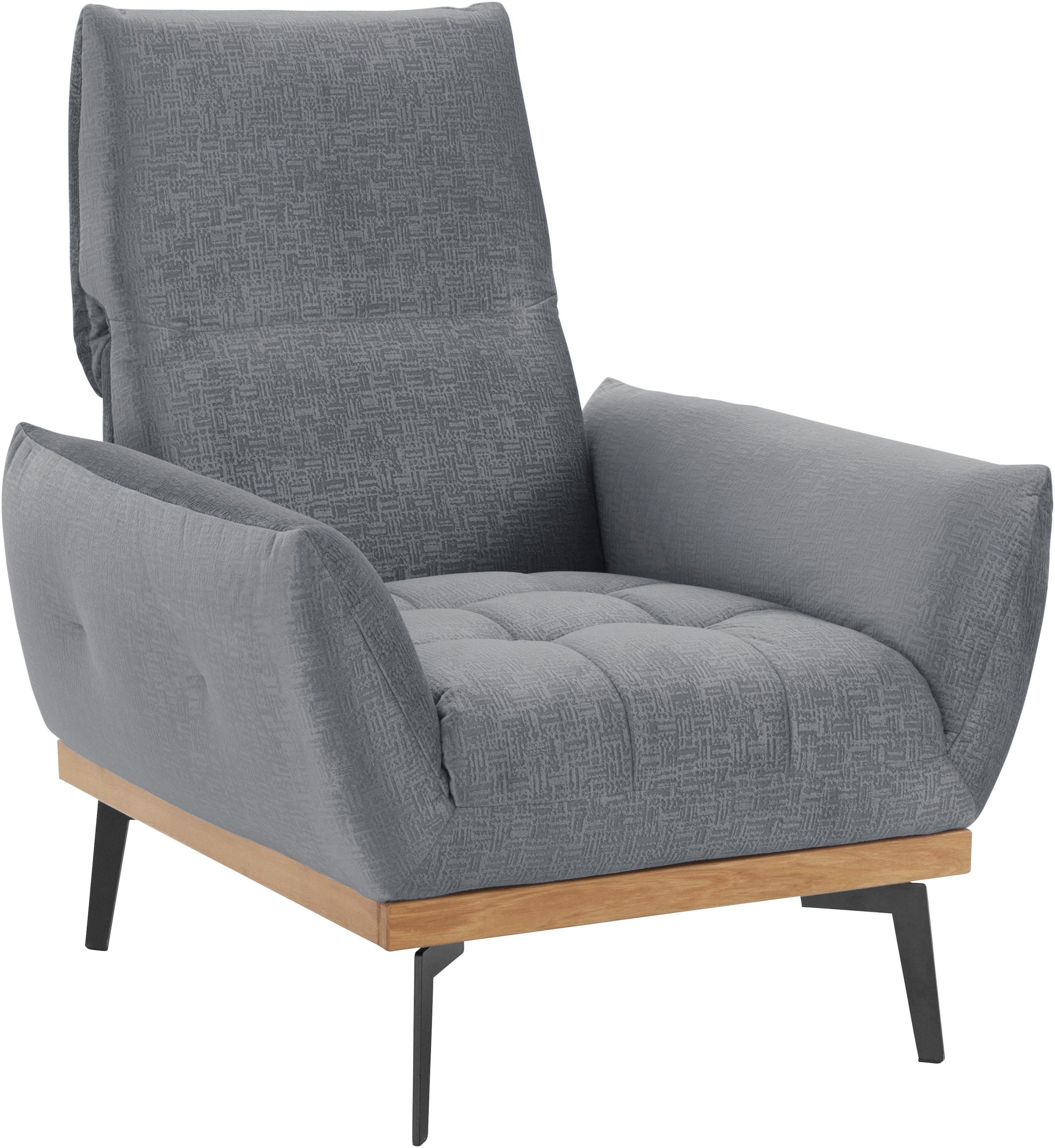 exxpo - sofa fashion Sessel »Palic, Loungesessel«, inklusive Rückenverstellung