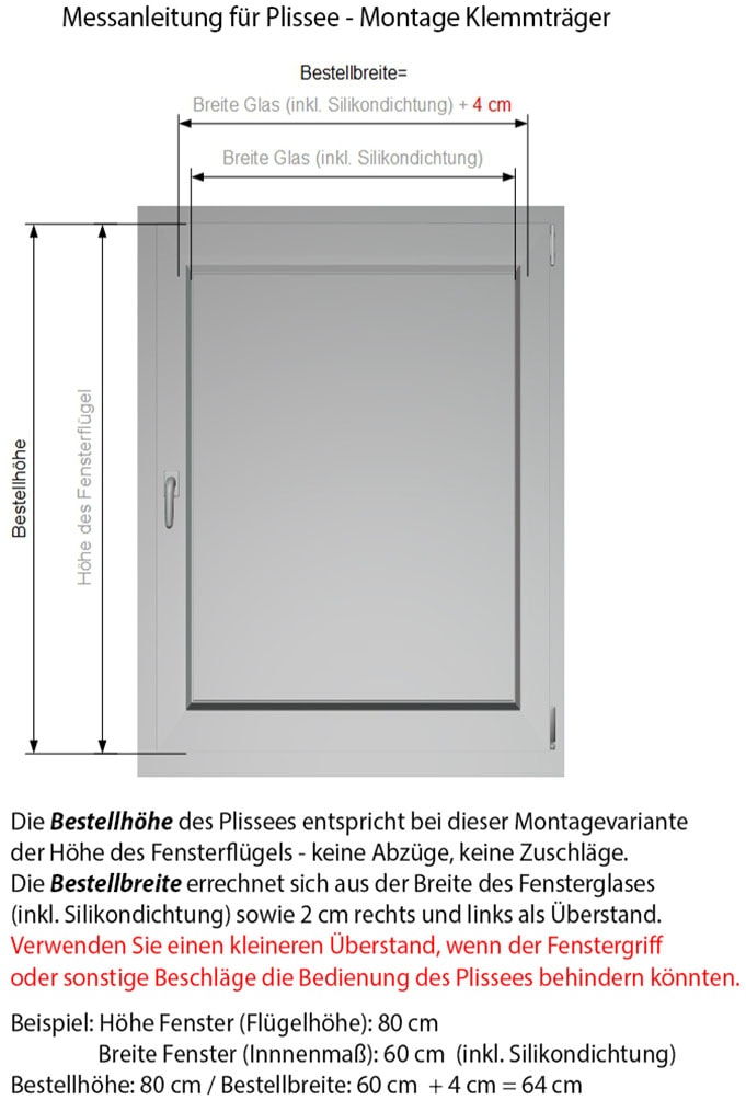 indeko Plissee »simple«, Lichtschutz, ohne Bohren, verspannt, mit Klemmträgern, nach Mass