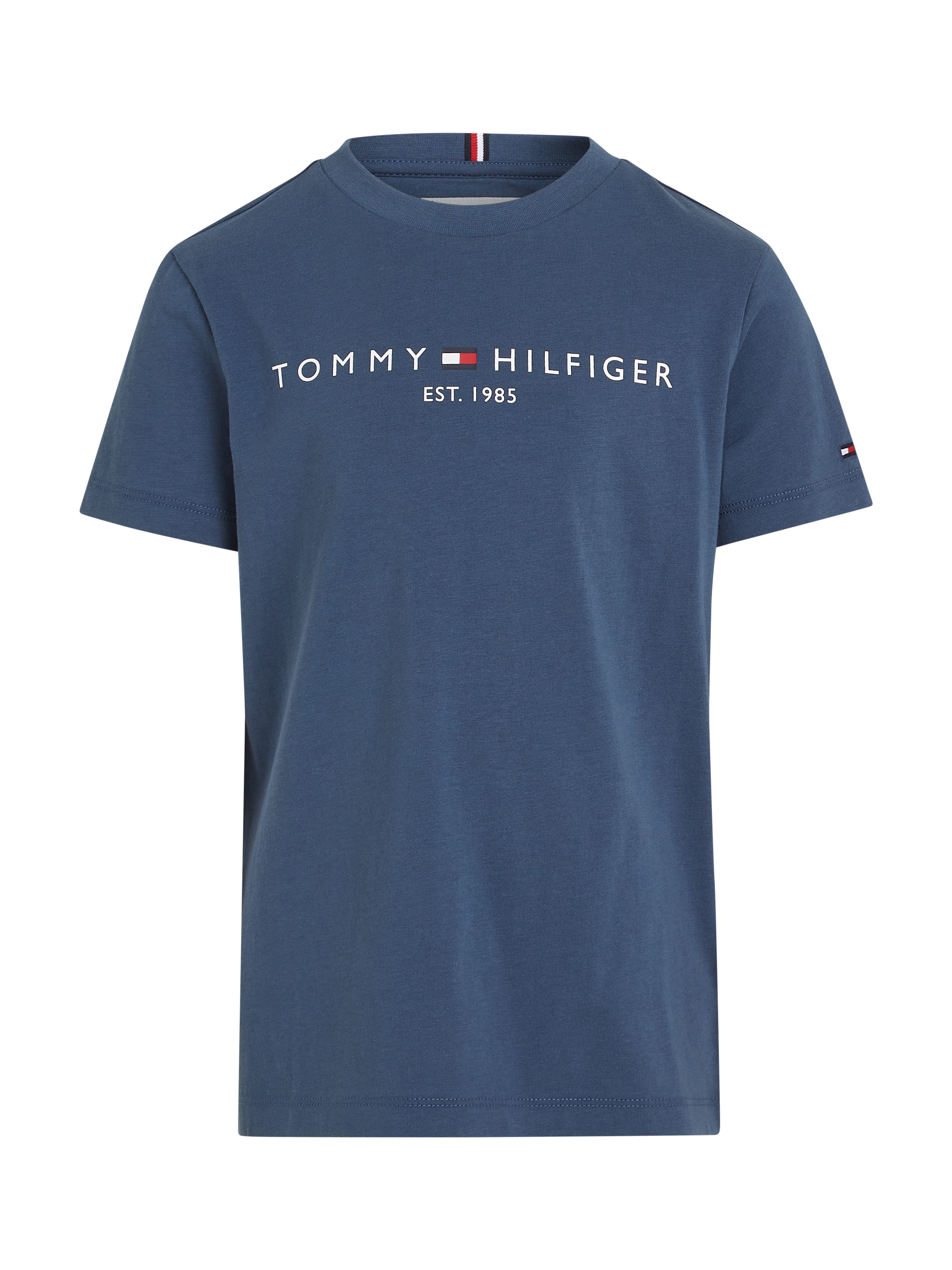 Tommy Hilfiger Kurzarmshirt »U ESSENTIAL TEE S/S«, Kinder bis 16 Jahre mit Logostickerei