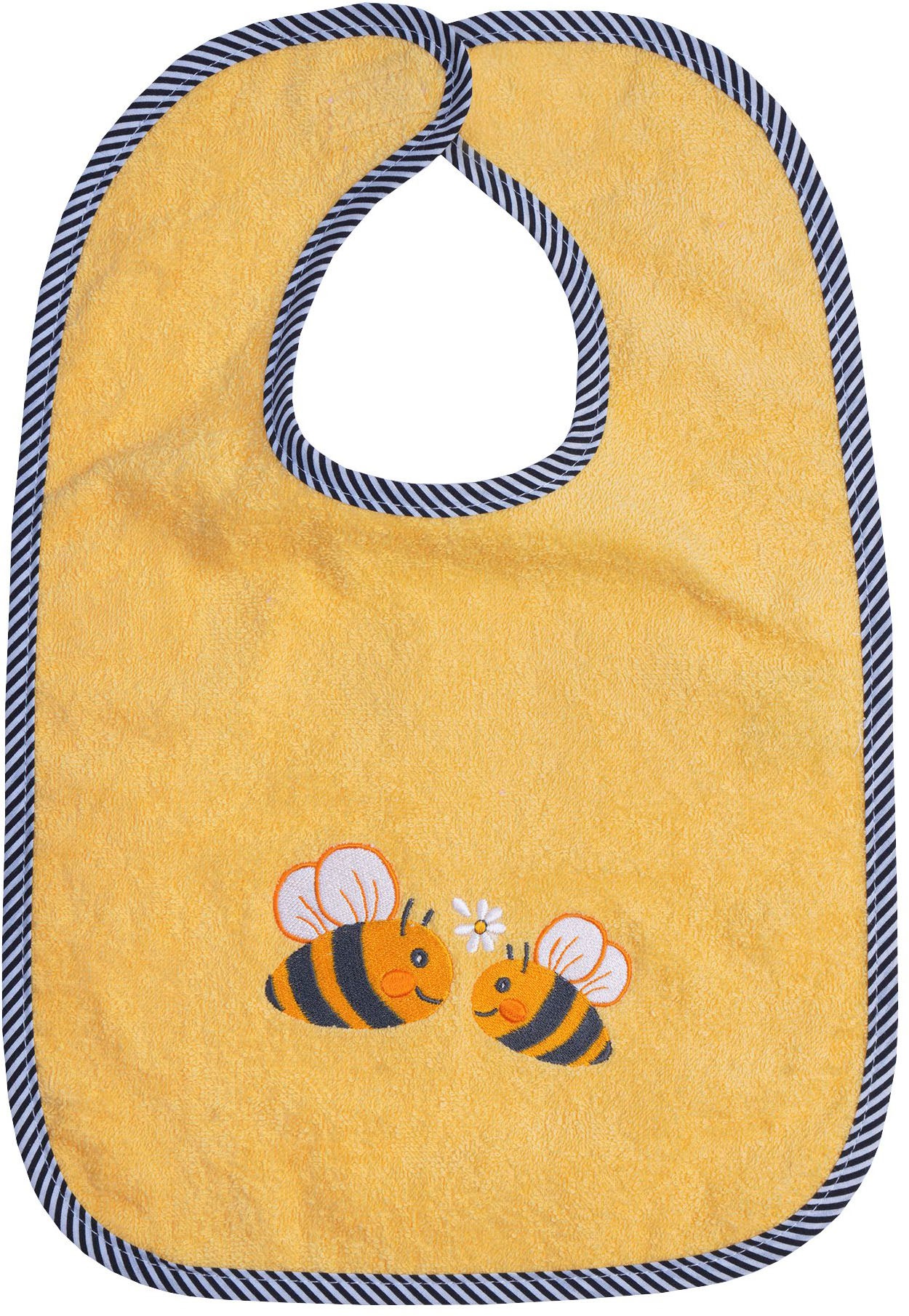 Wörner Lätzchen »Bienen Klettlatz« 1 Stk. tlg. mit Klettverschluss, maschinenwaschbar, trocknergeeignet