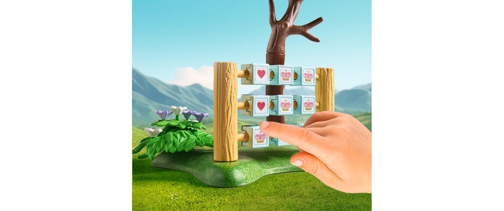 Playmobil® Spielbausteine »Princess Magic Königskinder im Spielgarten 71849«