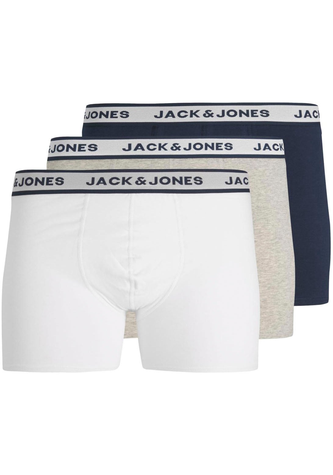 Jack&Jones Heren Jacsolid Boxer Briefs 5-Pack Dark Green 4397093
