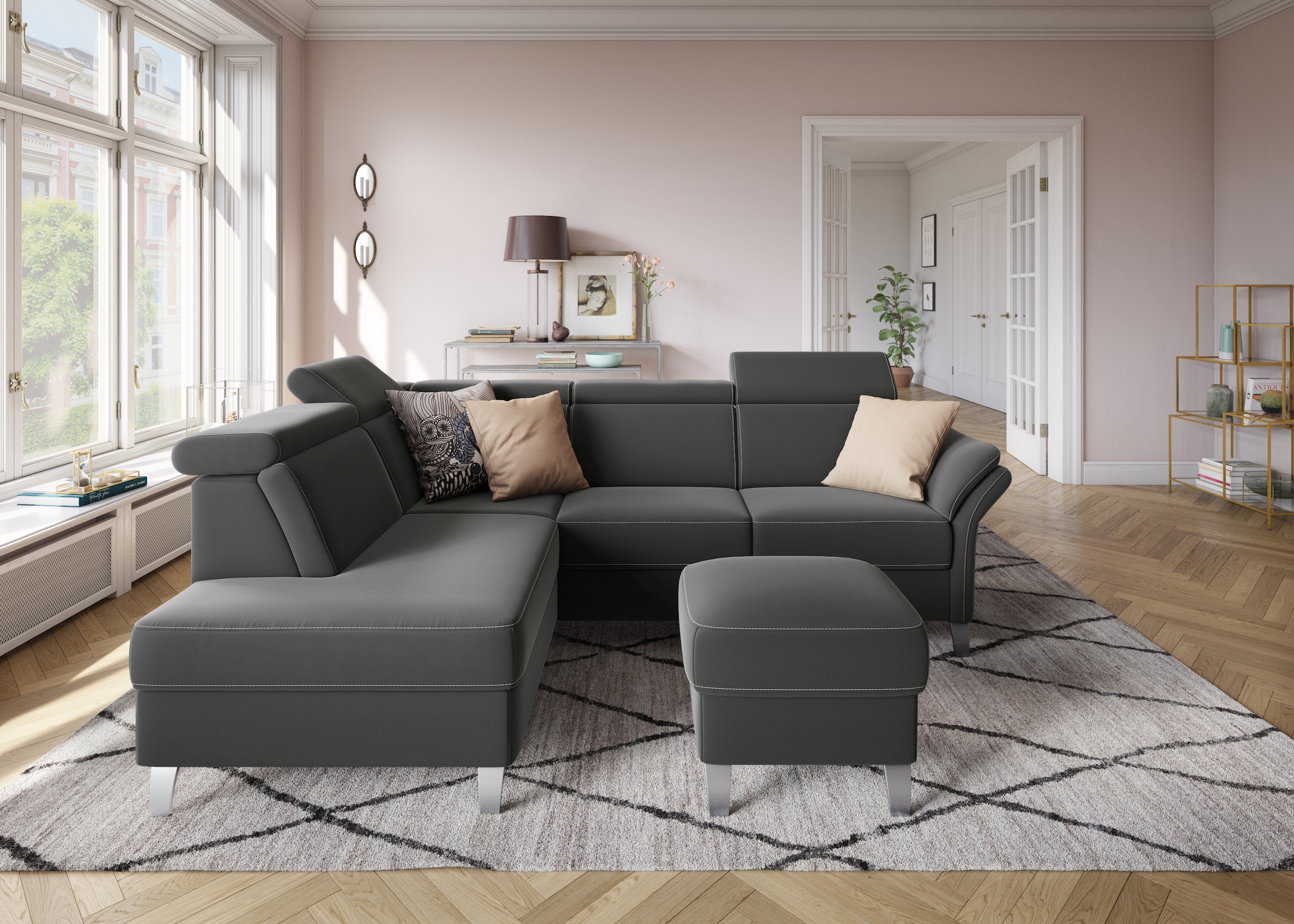 sit&more Hocker »Vincenzo«