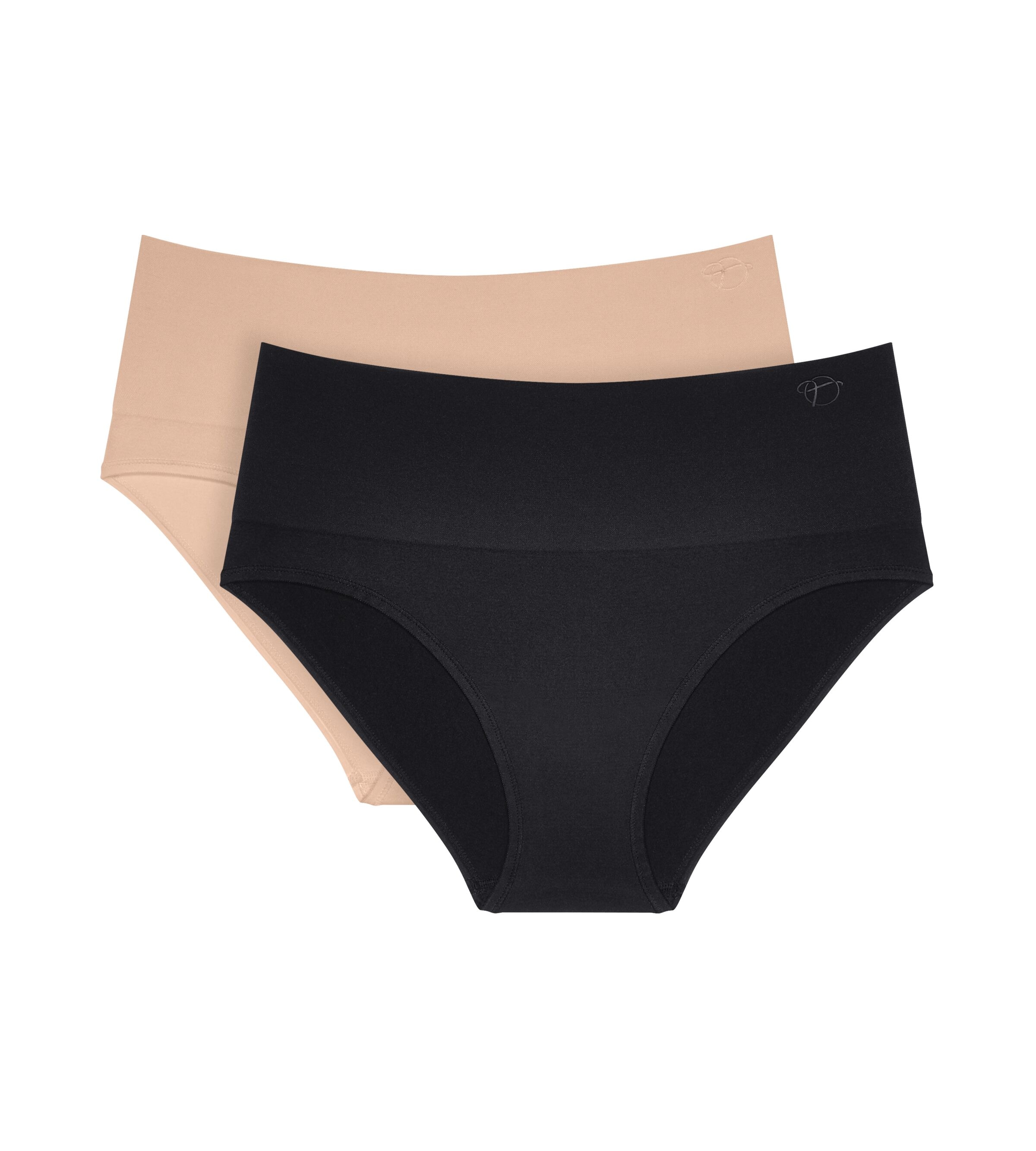 Triumph Maxislip »Soft Sculpt« 2er Pack, nahtlos, formende Passform, Rundstrick, hoher Beinausschnitt