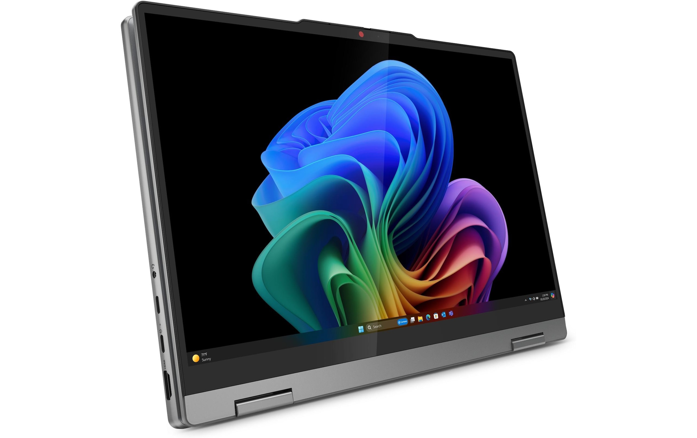 Lenovo Convertible Notebook »Notebook IdeaPad 5 2-in-1 14Q8X9 (Snapdragon)«, 35,42 cm, / 14 Zoll, Qualcomm, Snapdragon X Plus, Adreno