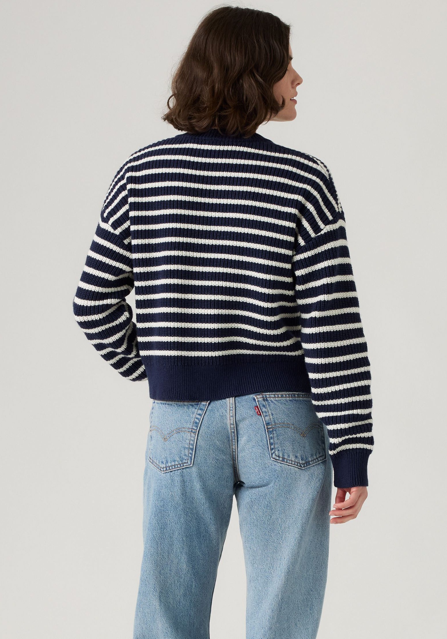 Levi's® Strickpullover »REESE VNECK SWEAT«, mit V-Ausschnitt