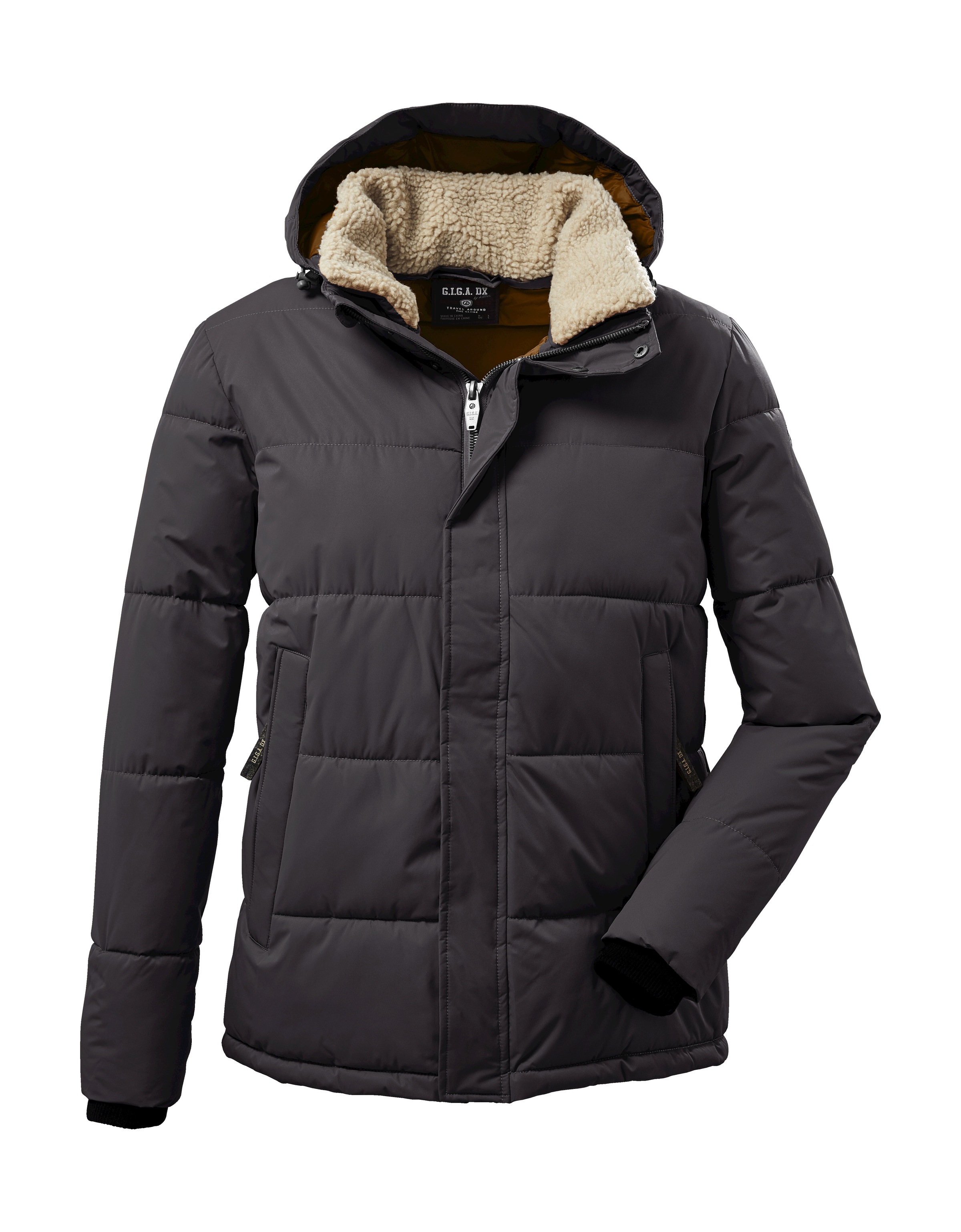 G.I.G.A. DX by killtec Steppjacke »Ventoso MN Quilted JCKT A« Urbaner Style, wasserabweisend, winddicht, abzipbare Kapuze