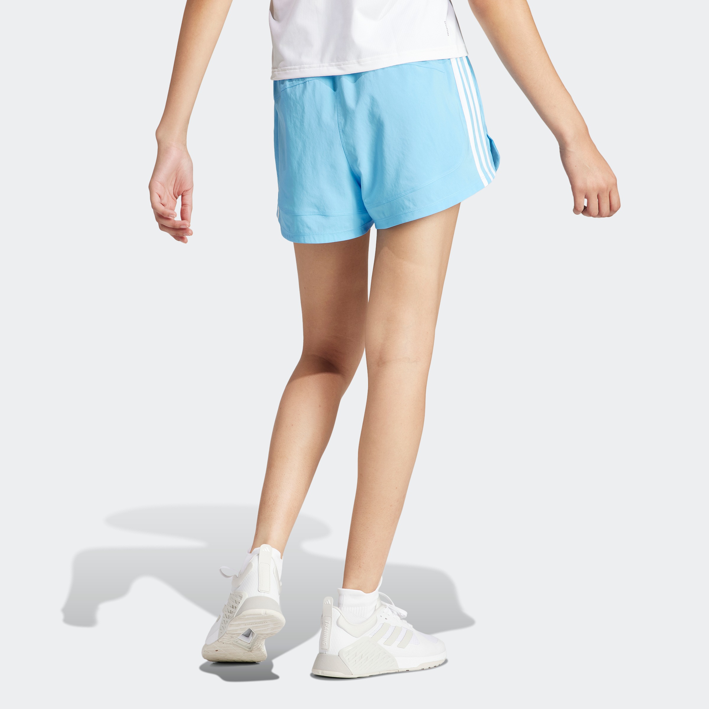 adidas Performance Shorts »PACER WVN HIGH«, (1 tlg.), Woven Trainingsshorts mit hohem Bund