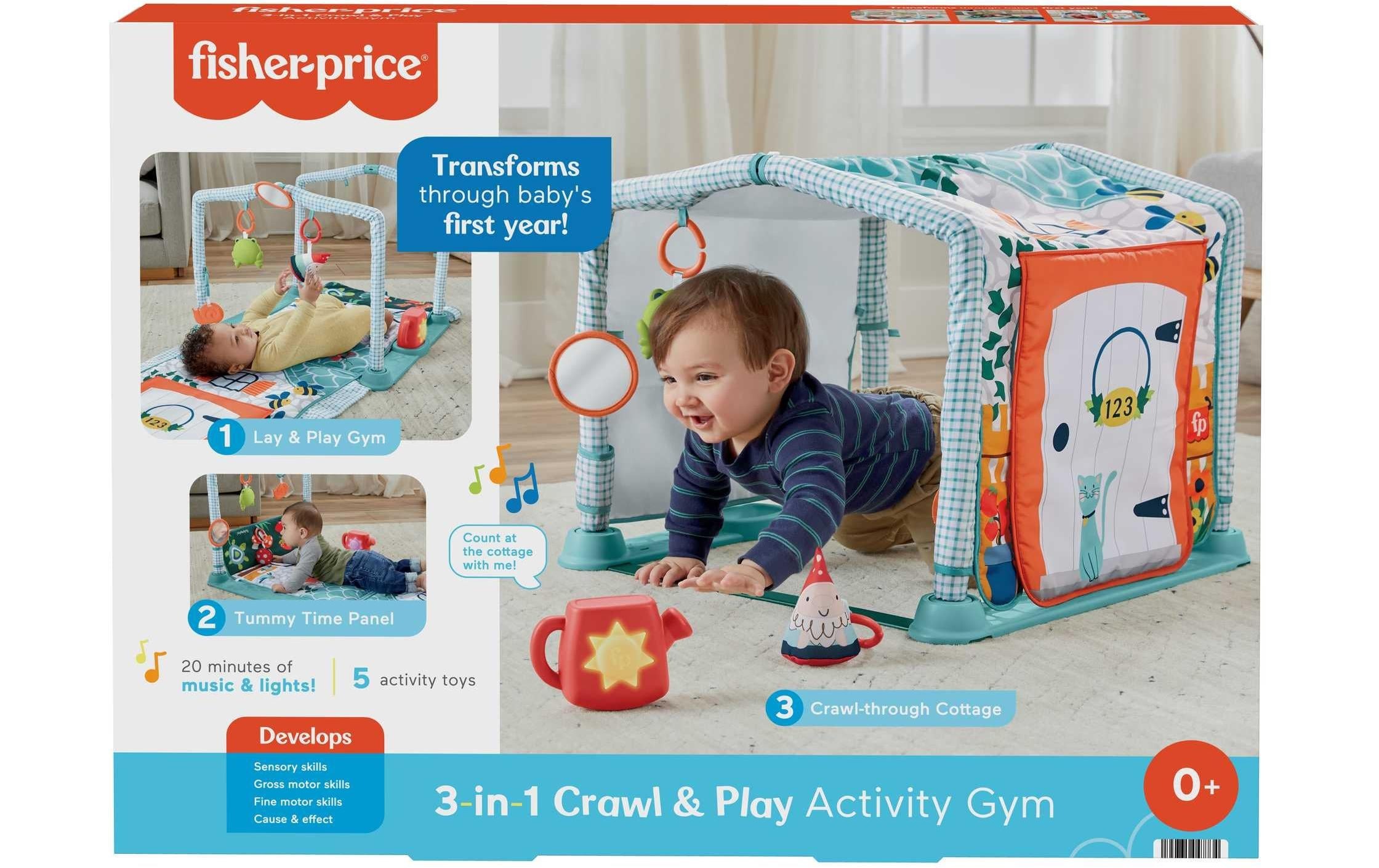 Fisher-Price® Spielbogen »3-in-1 Ferienhaus Spieldecke«