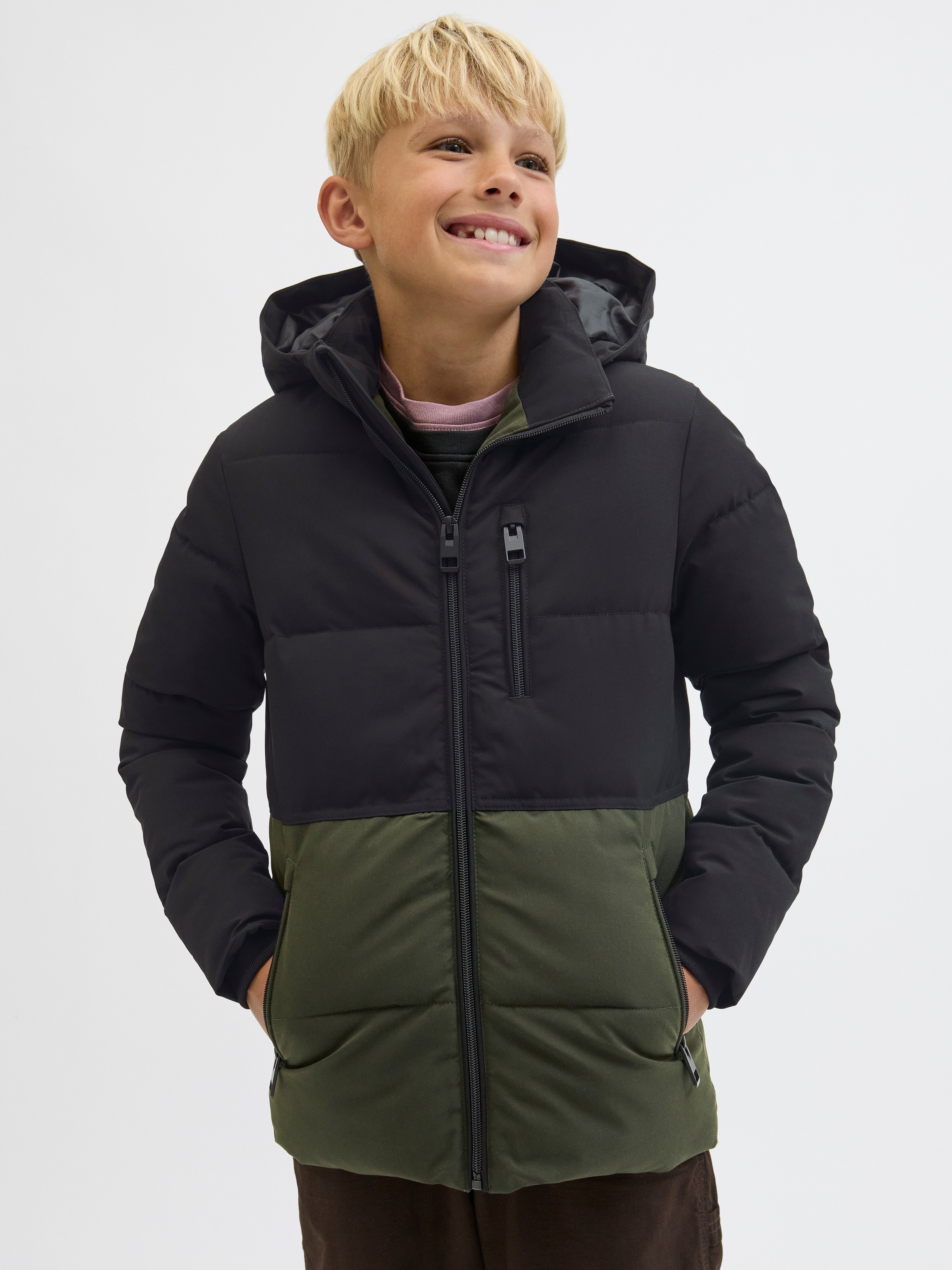 Jack & Jones Junior Steppjacke »JJEOWEN PUFFER SN JNR«