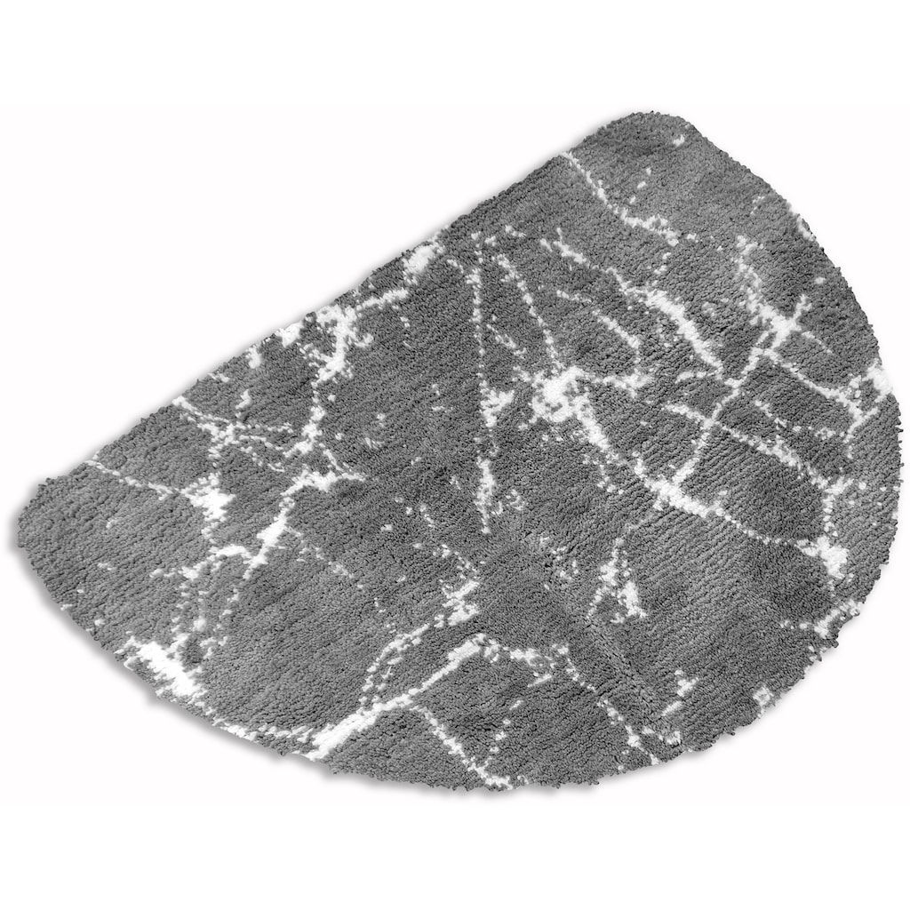 Leonique Badematte »Marble«, Höhe 15 mm, rutschhemmend beschichtet, fussbodenheizungsgeeignet-schnell trocknend-strapazierfähig