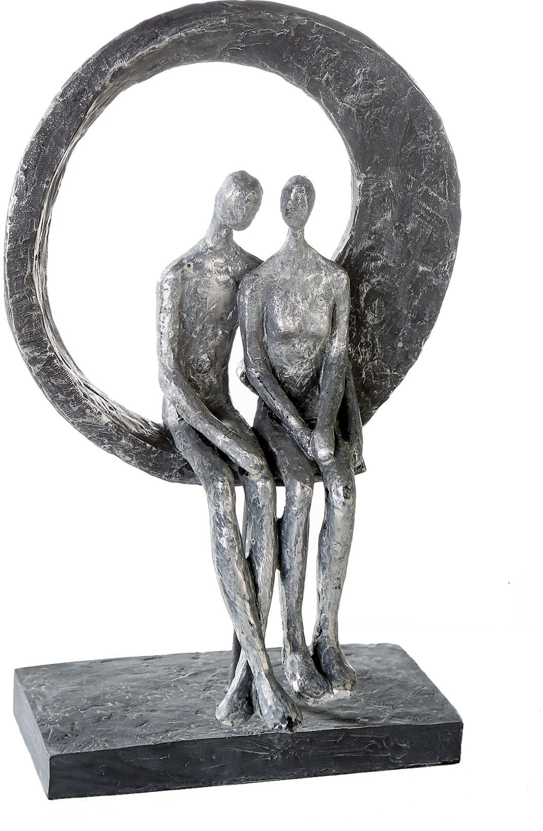 silberfarben, »Skulptur silber«, online Jelmoli-Versand Place, shoppen | Polyresin Love Dekofigur by Gilde Casablanca