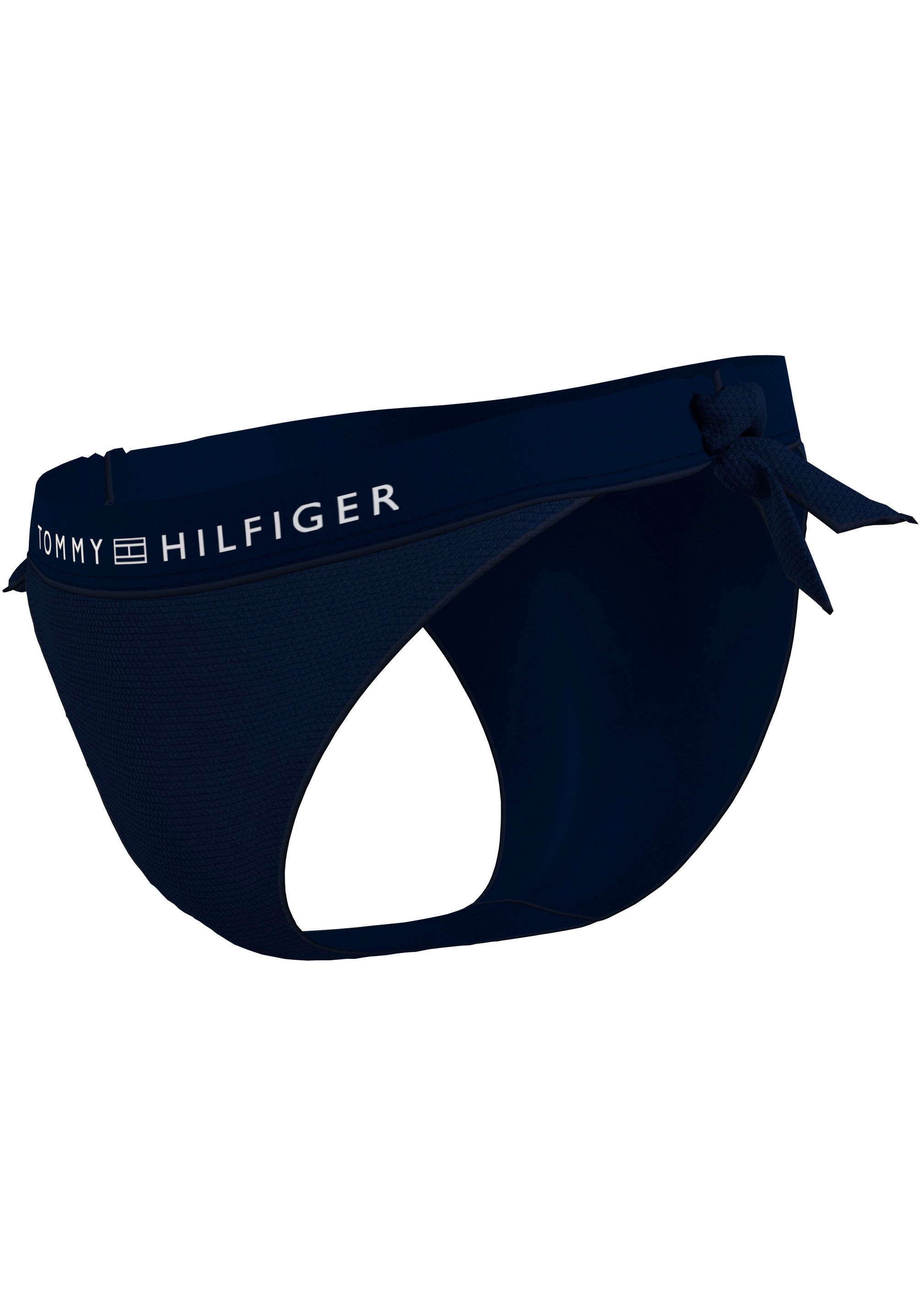 Tommy Hilfiger Swimwear Bikini-Hose »SIDE TIE BIKINI«, mit Logoschriftzug