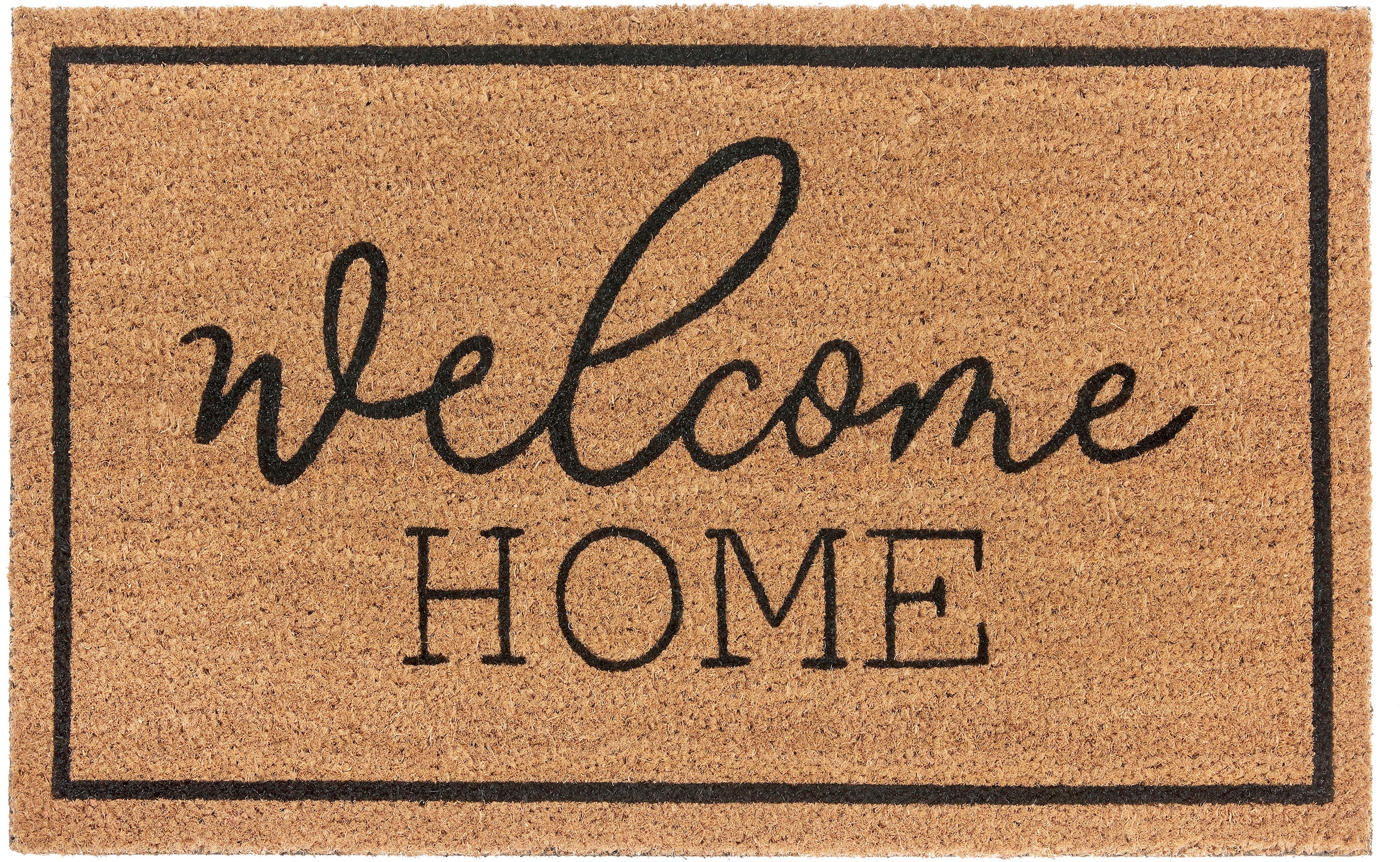 ❤ HANSE Home Fussmatte »Mix Mats Kokos Welcome Home«, rechteckig, Kokos,  Schmutzfangmatte, Outdoor, Rutschfest, Innen, Kokosmatte, Flur bestellen im  Jelmoli-Online Shop