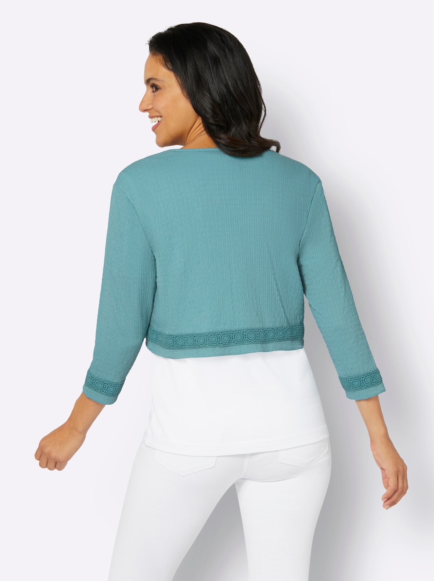 Inspirationen Shirtjacke »Shirtbolero«, (1 tlg.)