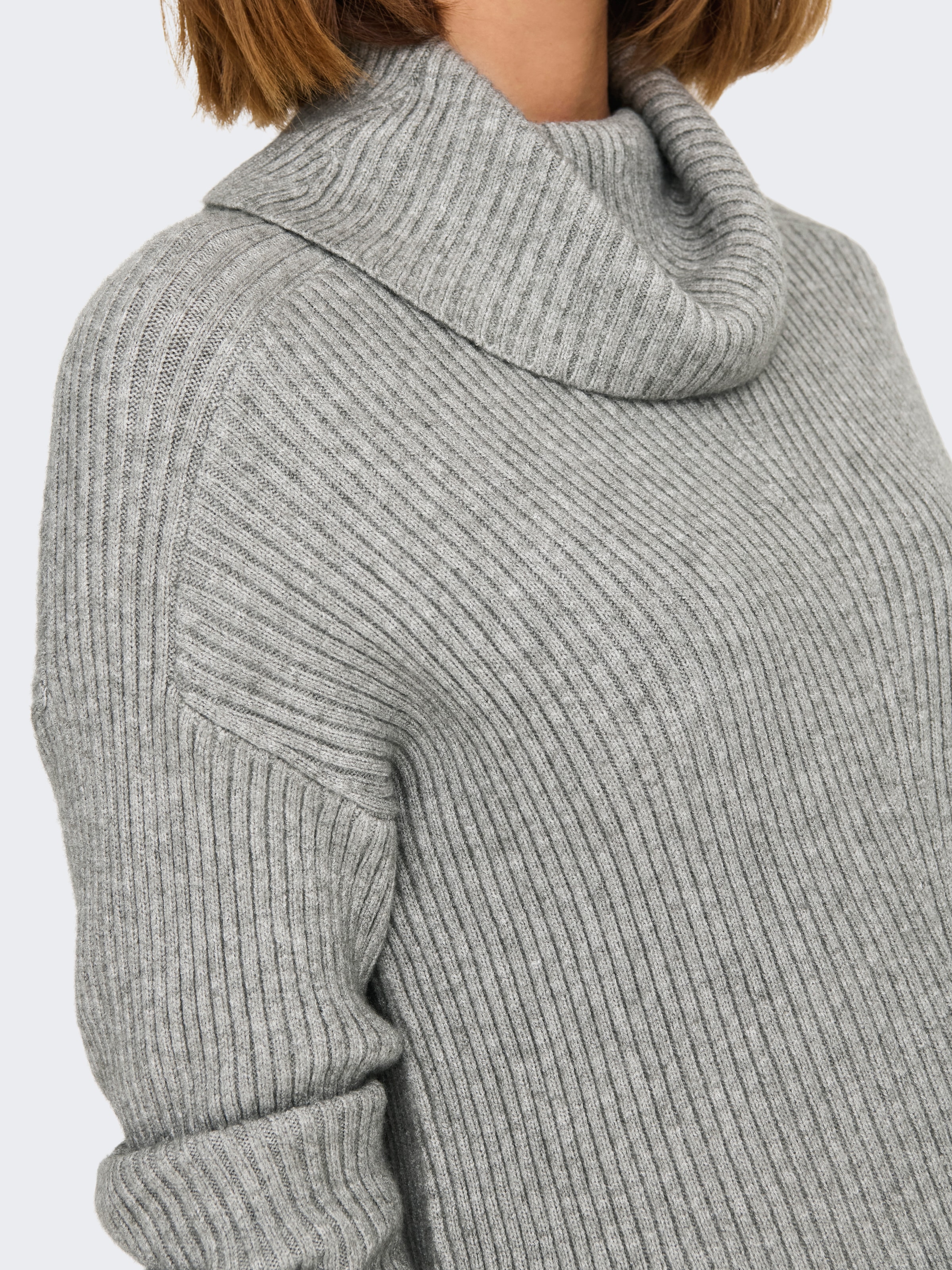 ONLY Rollkragenpullover »ONLKATIA LS SADDLE ROLL NECK CC KNT«