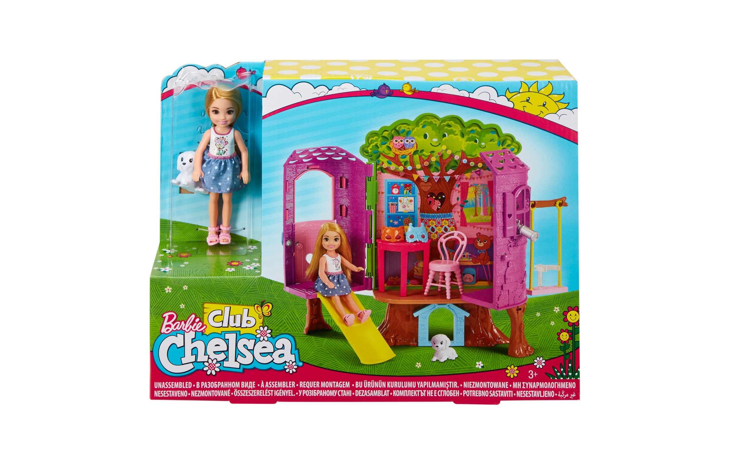 Barbie Puppen Spielcenter »Chelsea Baumhaus Spielset«