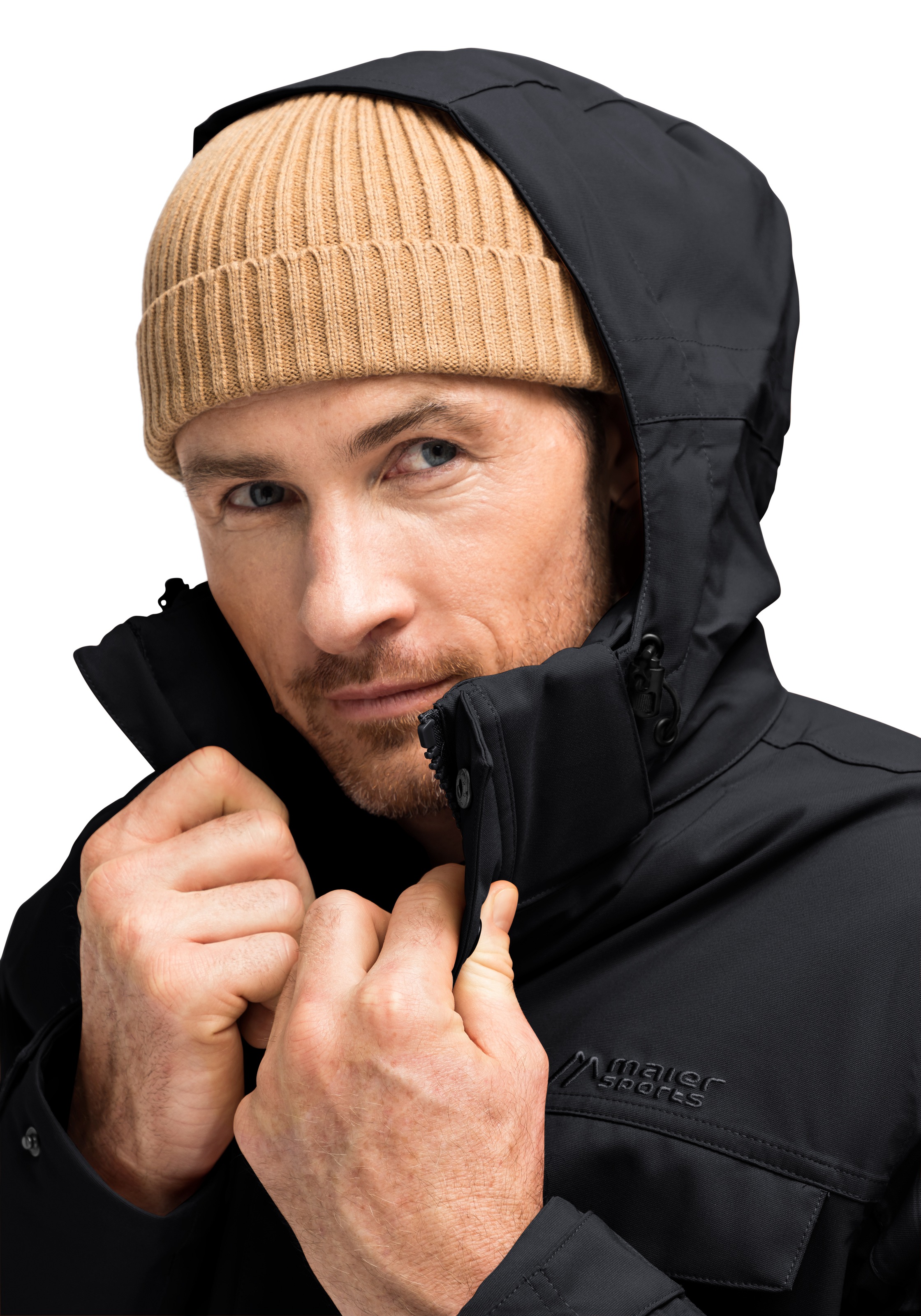Maier Sports Funktionsjacke »Knuth«, Herren Outdoorjacke, wind/wasserdichte Jacke, mTHERM Isolation