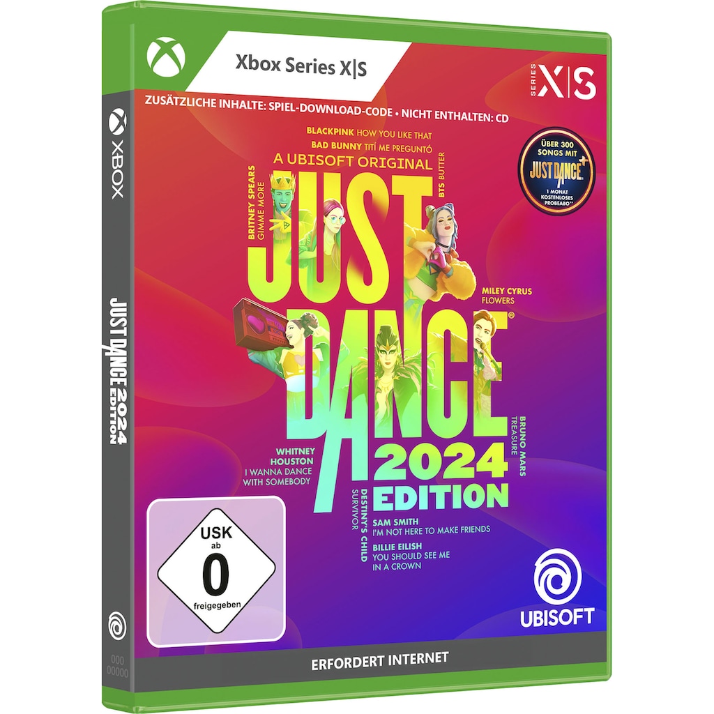 UBISOFT Spielesoftware »Just Dance 2024 Edition (Code in a box)«, Xbox Series X
