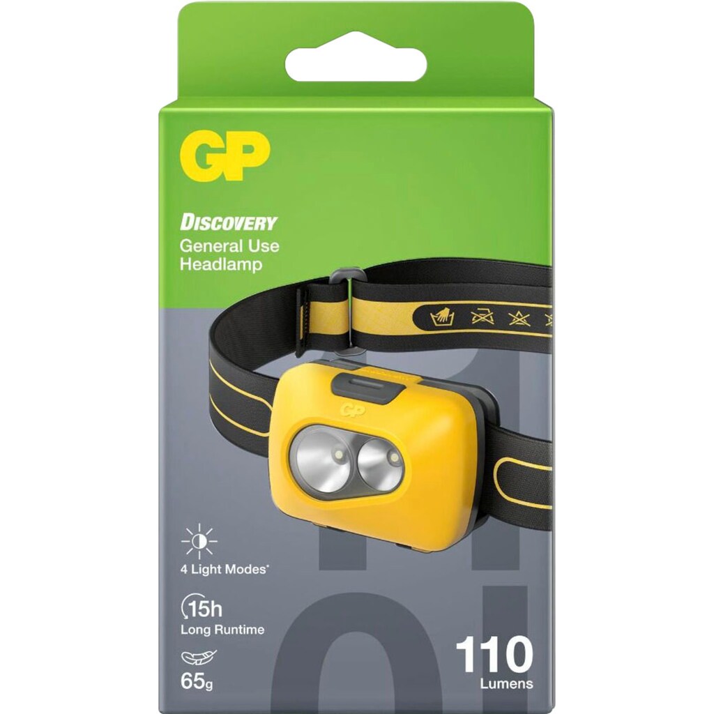 GP Batteries Stirnlampe »Discovery CH42«