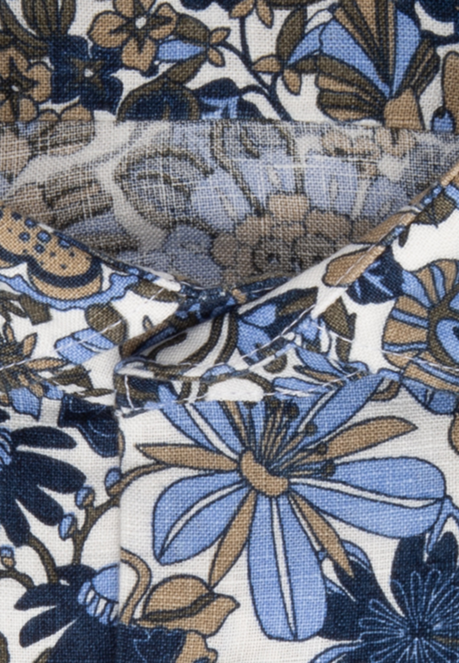 seidensticker Businesshemd »Shaped«, Shaped Langarm Kentkragen Floral