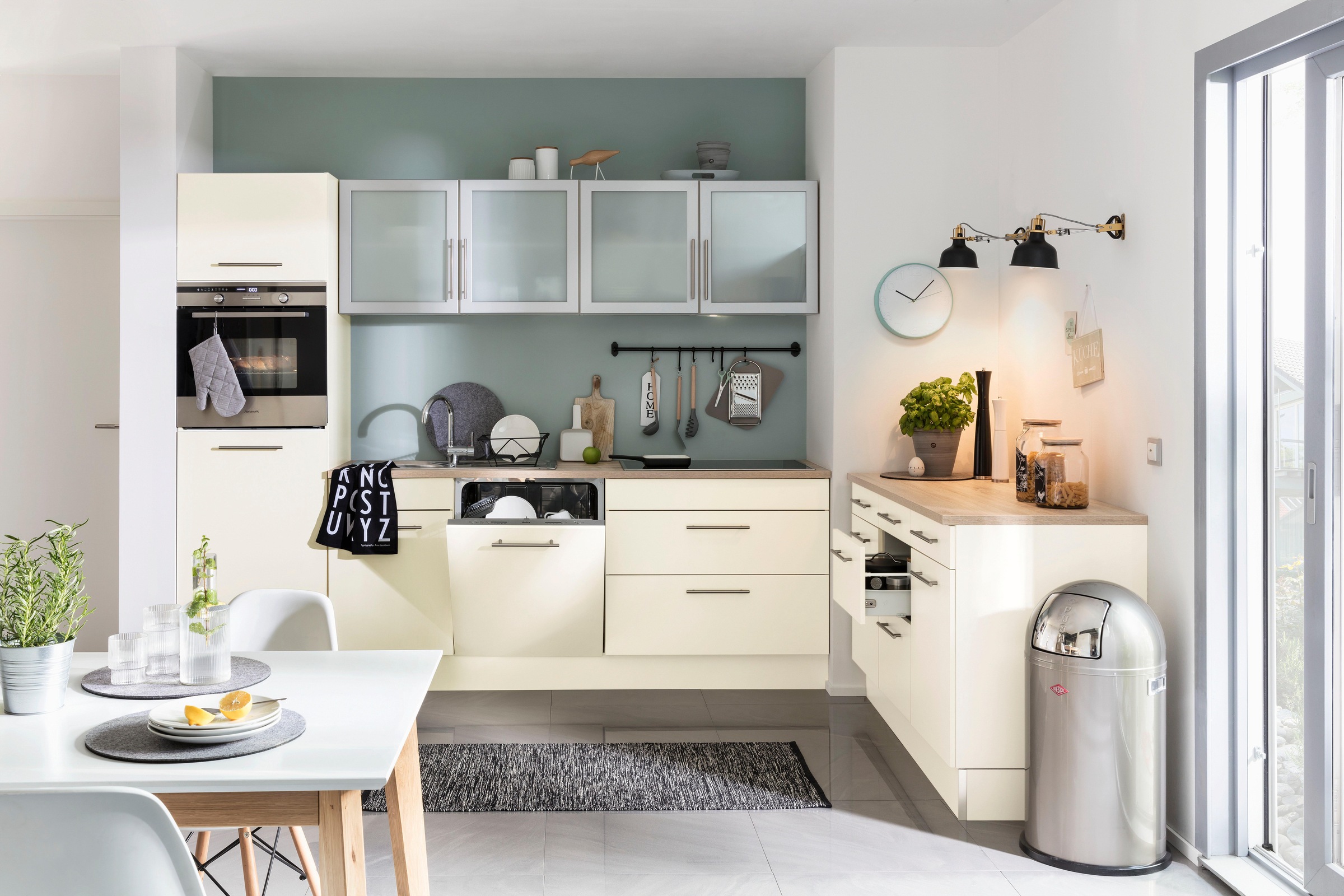 wiho Küchen Spülenschrank "Ela" Breite 50 cm, höhenverstellbare Füße
