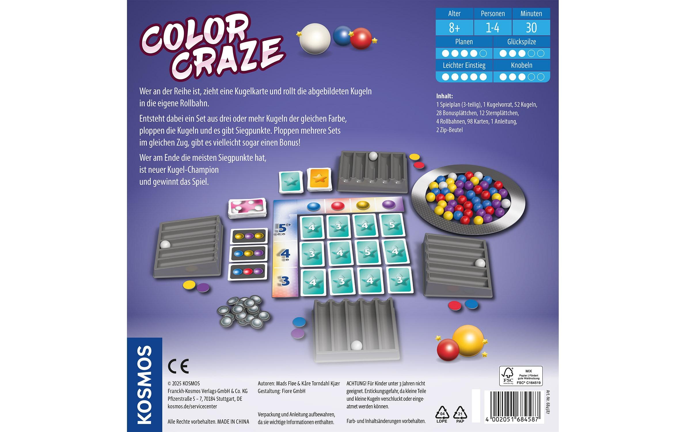 Kosmos Spiel »Color Craze«