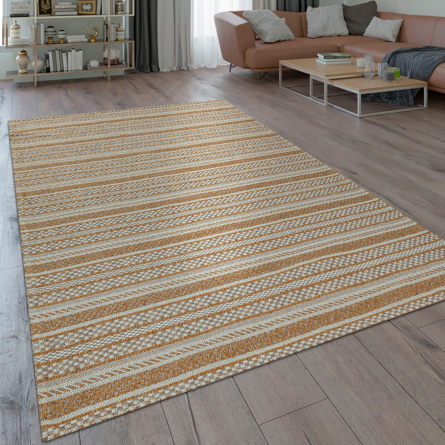 Paco Home Teppich »Varadero 464«, rechteckig, Flachgewebe, 3D-Design,  Wohnzimmer online kaufen | Jelmoli-Versand