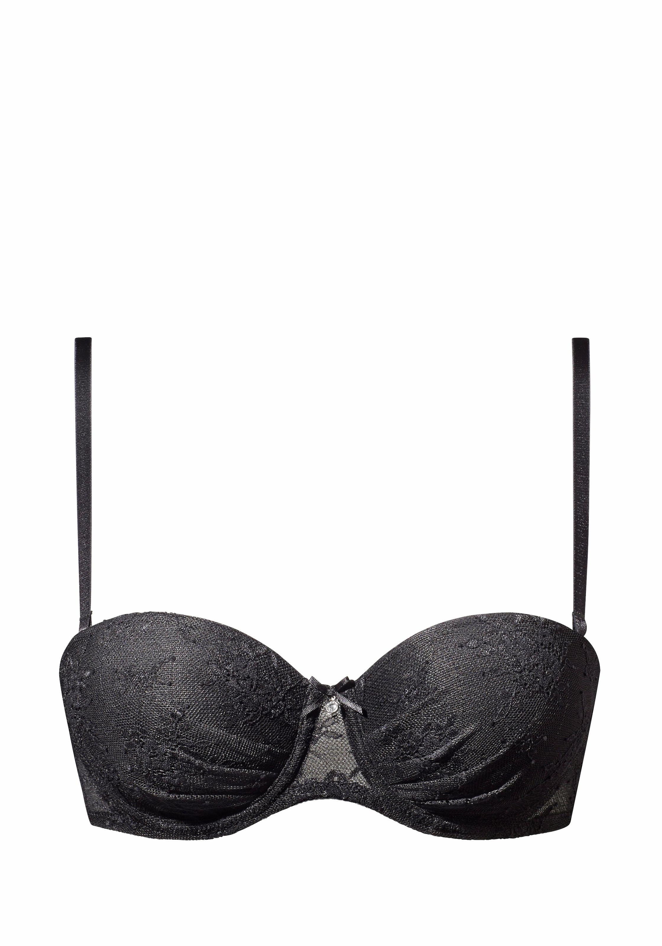 LASCANA Push-up BH - black/zwart 