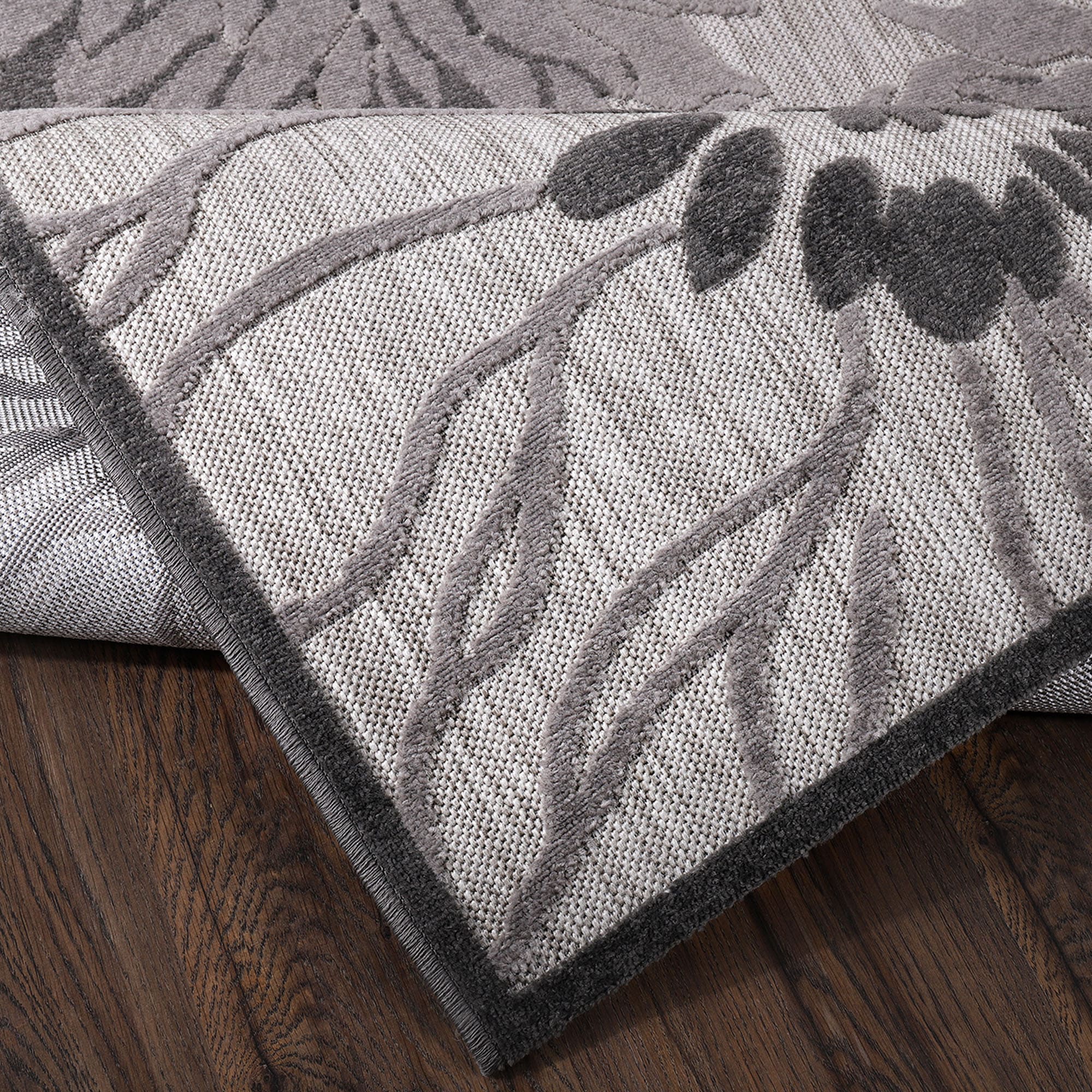 Sanat Teppich »Floral 2 Outdoor«, rechteckig, 6 mm Höhe, In- und Outdoor geeignet, Blumen, Balkon, Terrasse, Aussenbereich