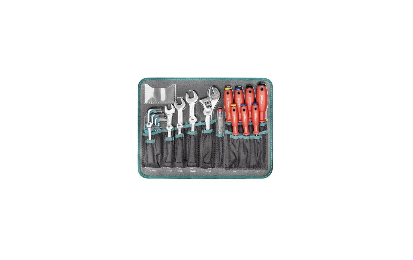 Werkzeugkoffer »TECHNOCRAFT Werkzeugk. PRO GSR 147«