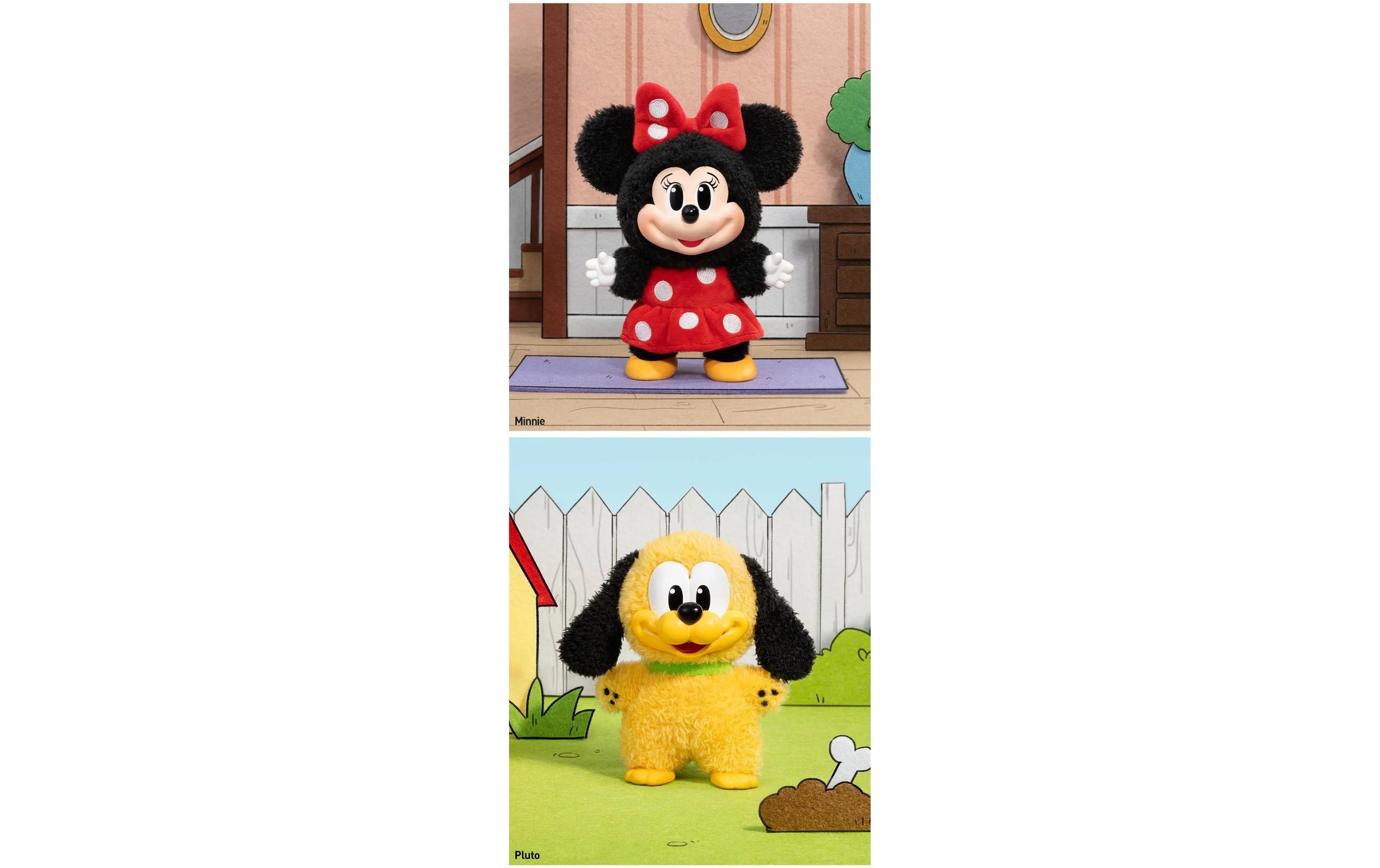 nicht definiert Plüschfigur »Pop Mart Plüsch-Anhänger Mickey Family Cute Together Series Blind Box«