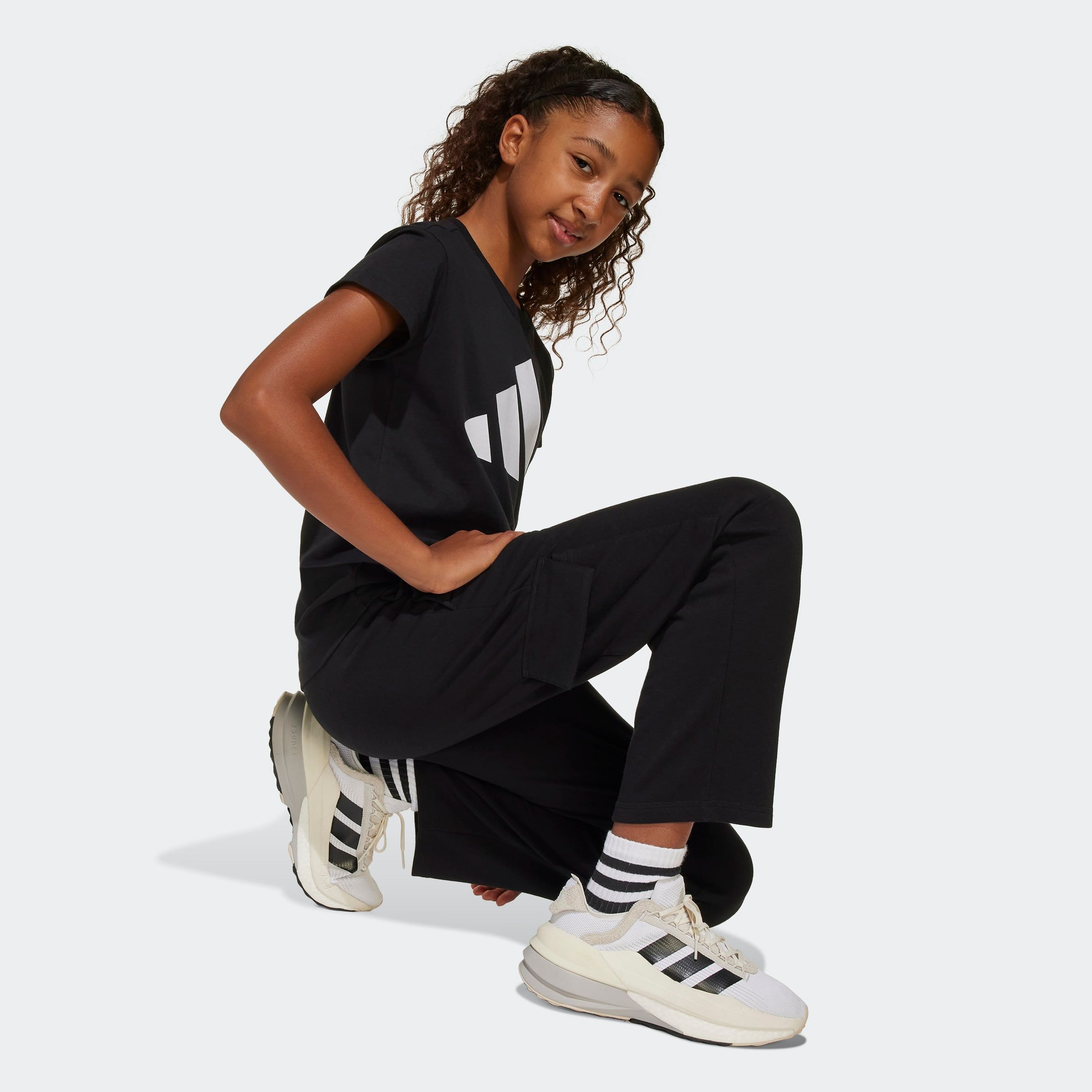 adidas Sportswear Sporthose »JG LIN FT C PT«, (1 tlg.)