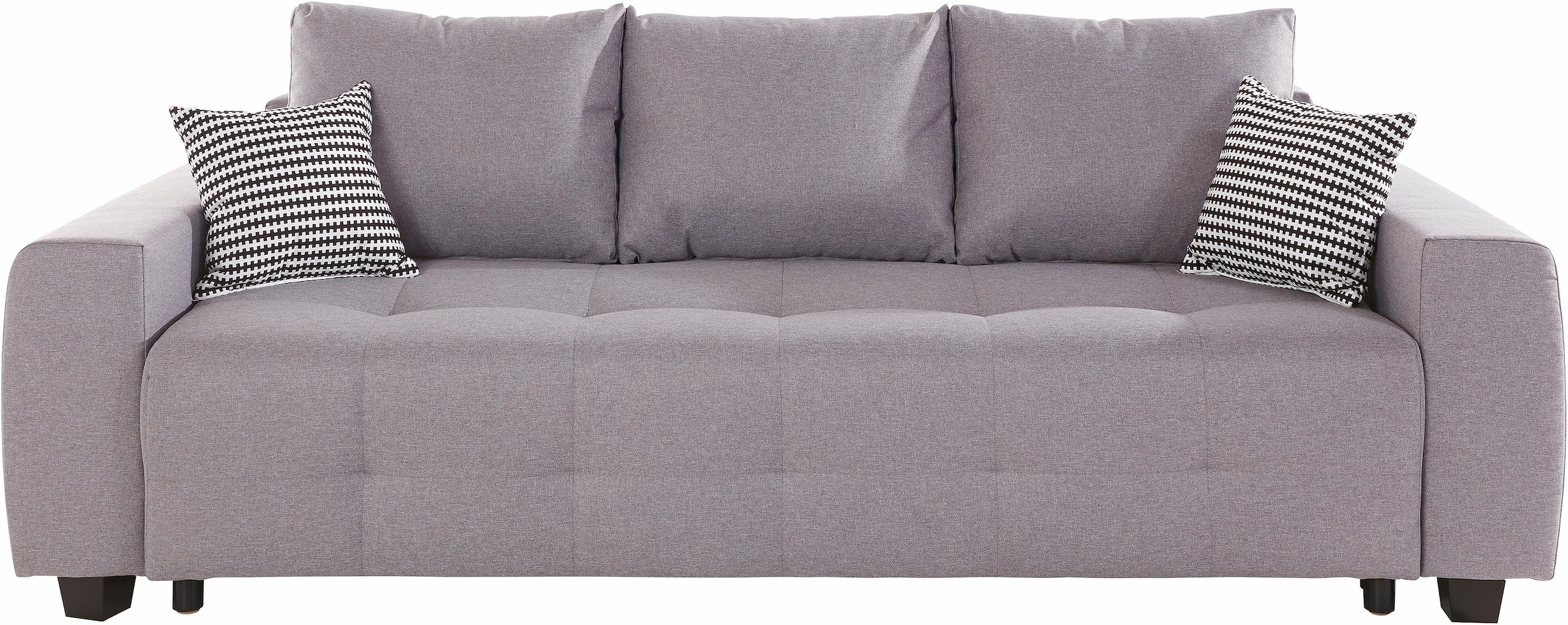 COLLECTION AB Schlafsofa »Bella«, Rücken- | mit loser inkl. online bestellen und Jelmoli-Versand Zierkissen Bettfunktion Bettkasten, und