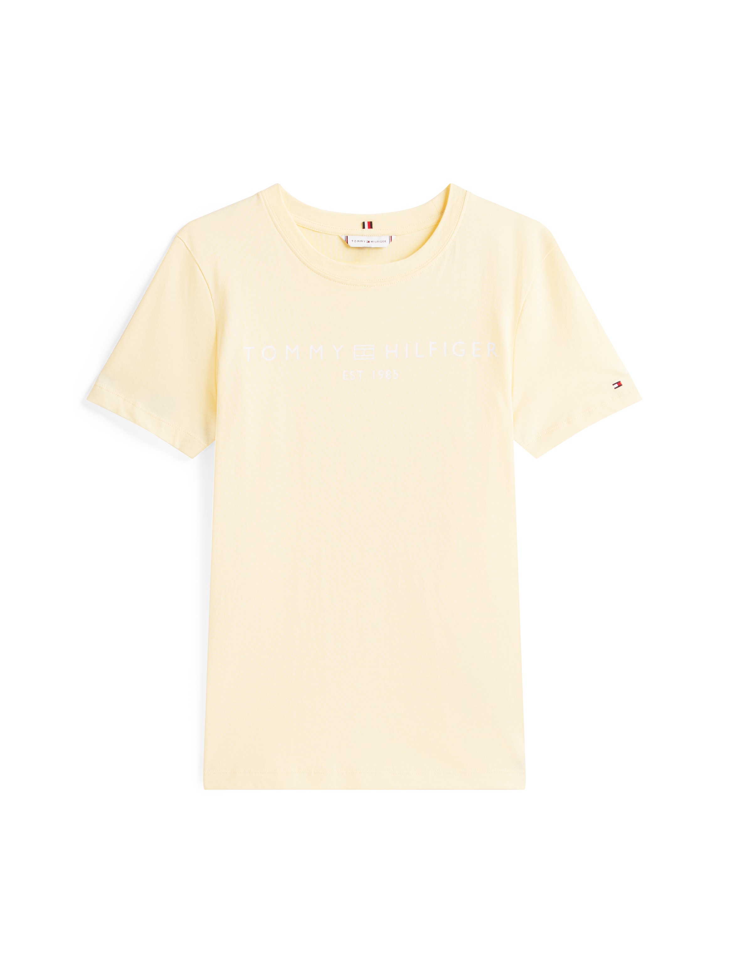 Tommy Hilfiger T-Shirt »REG CORP LOGO C-NK SS«, mit Logoschriftzug