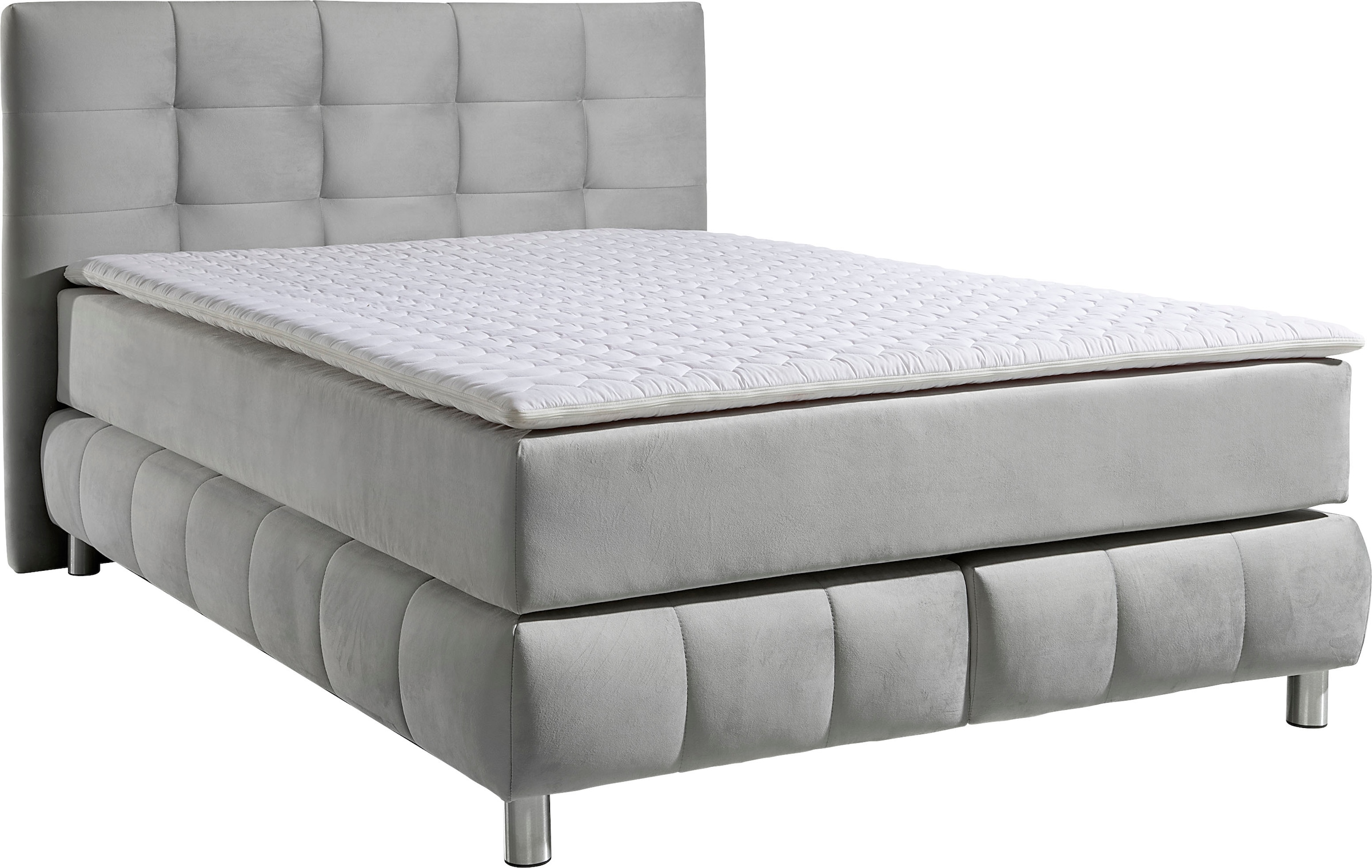 andas Boxspringbett »Salo«, incl. Topper, 6 Breiten, 2 Härtegrade, TFK auch in Härtegrad 4